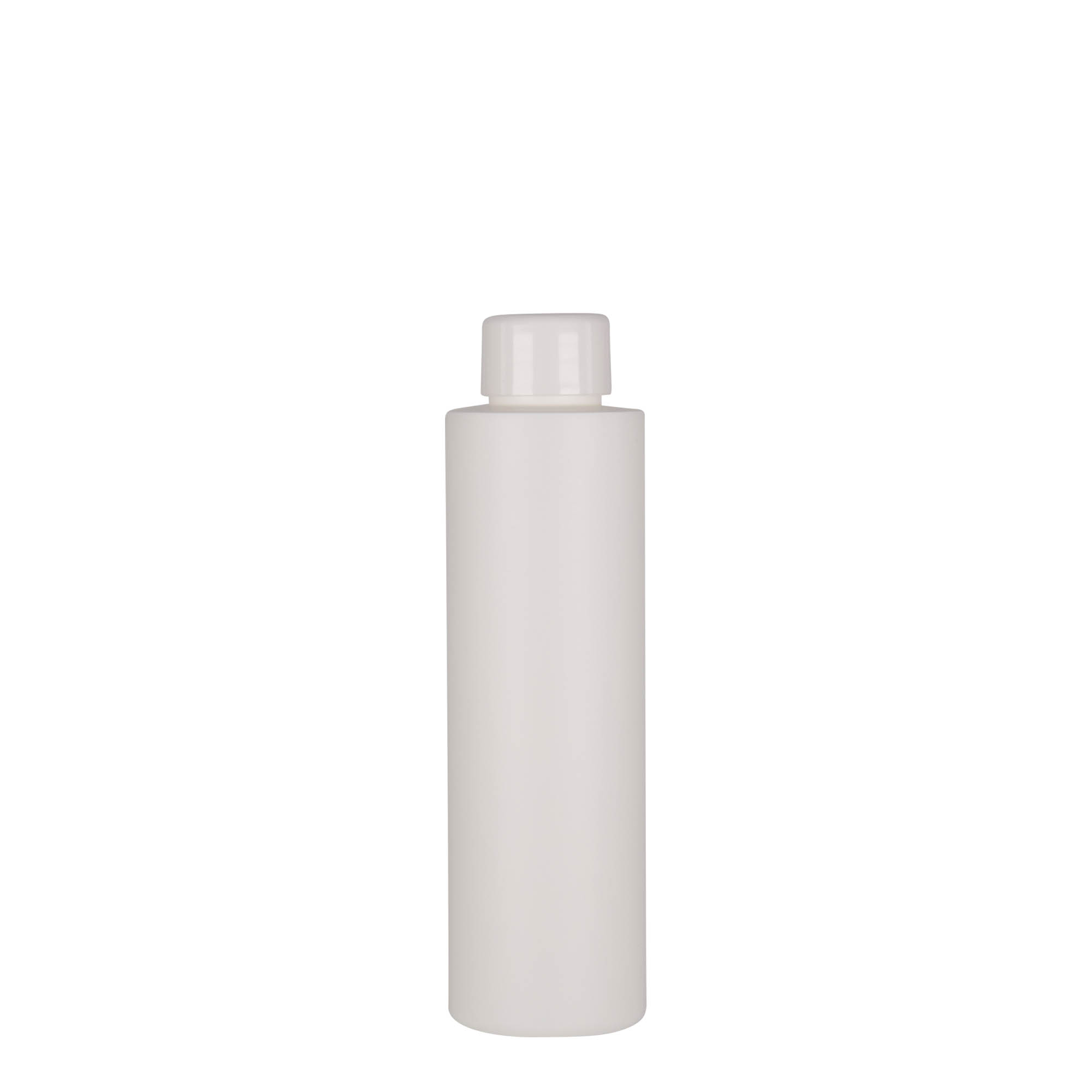 Flacon en plastique 150 ml 'Pipe', HDPE, blanc, ouverture : 24/410 Flacon en plastique 150 ml 'Pipe', HDPE, blanc, ouverture : 24/410