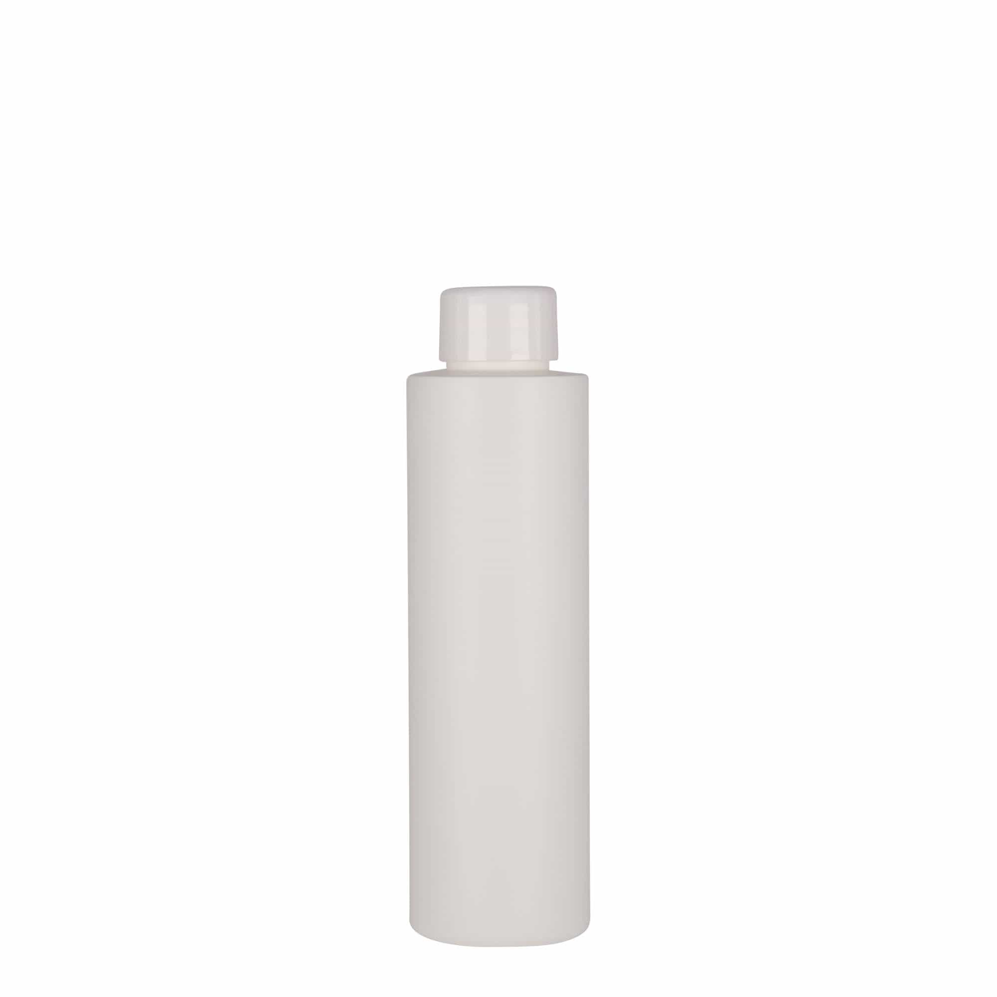 Flacon en plastique 150 ml 'Pipe', HDPE, blanc, ouverture : 24/410