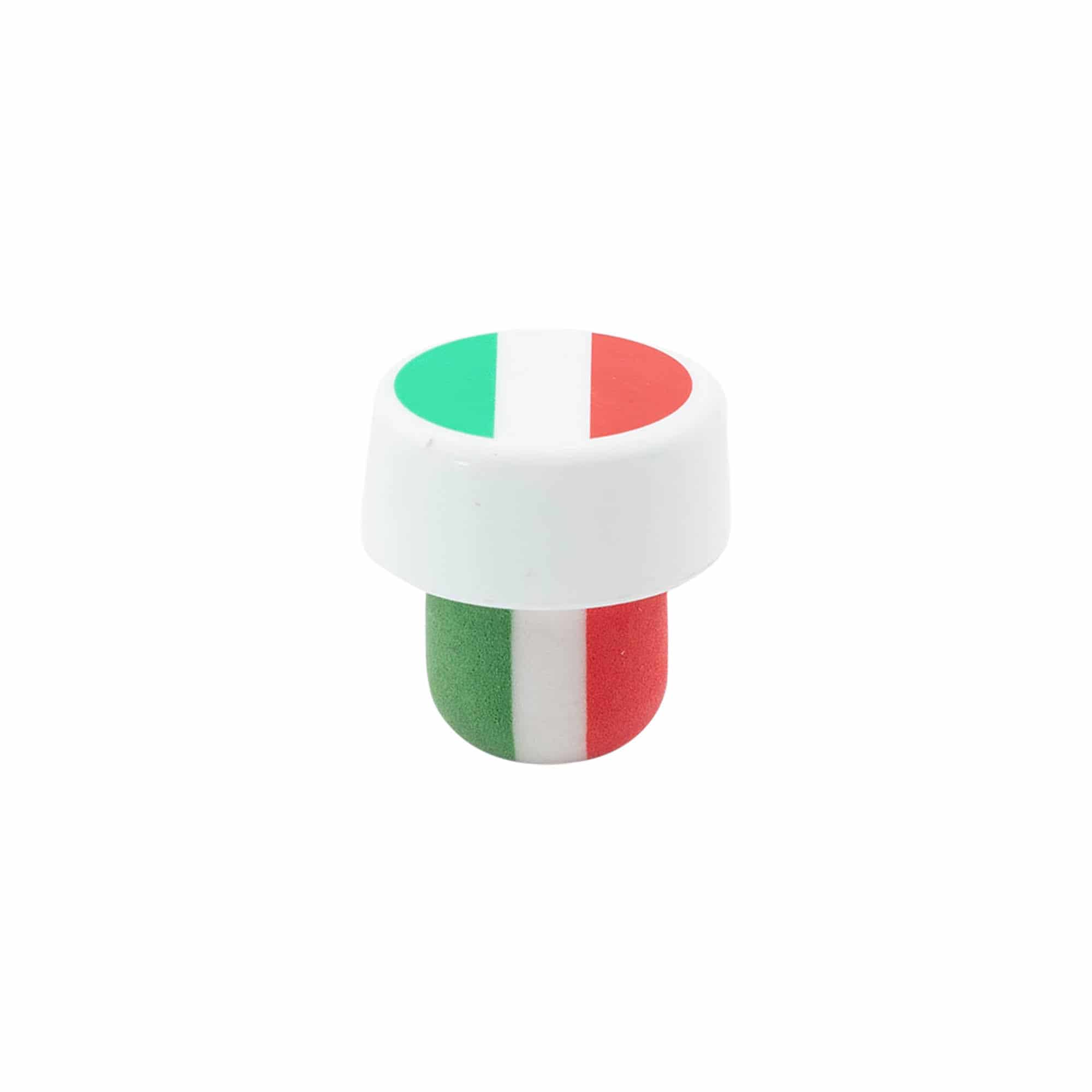 Bouchon à poignée 19 mm 'Italie', plastique, multicolore, pour bouchage: bouchon Bouchon à poignée 19 mm 'Italie', plastique, multicolore, pour bouchage: bouchon