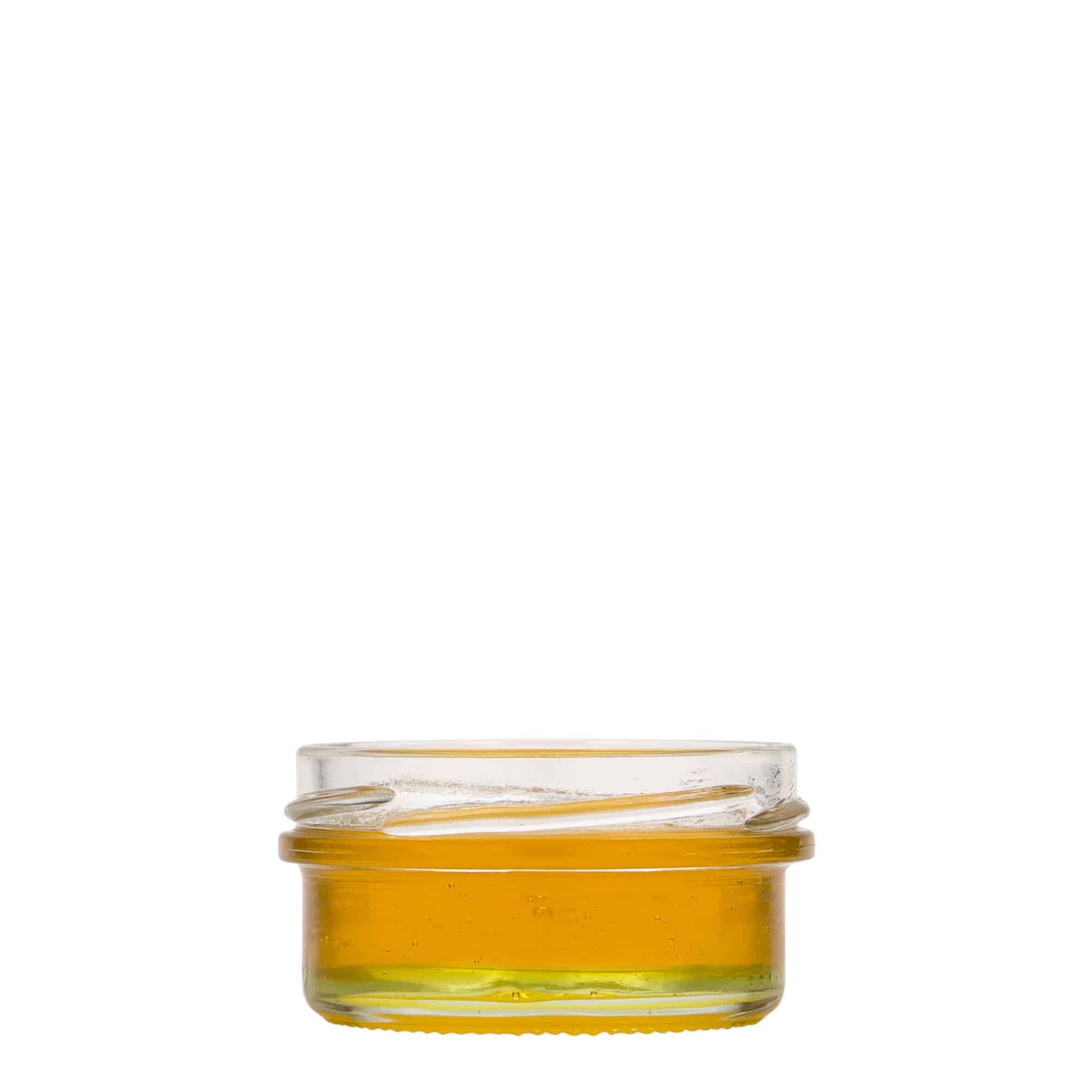 65 ml bocal à paroi plate, ouverture : Twist-Off (TO 66)