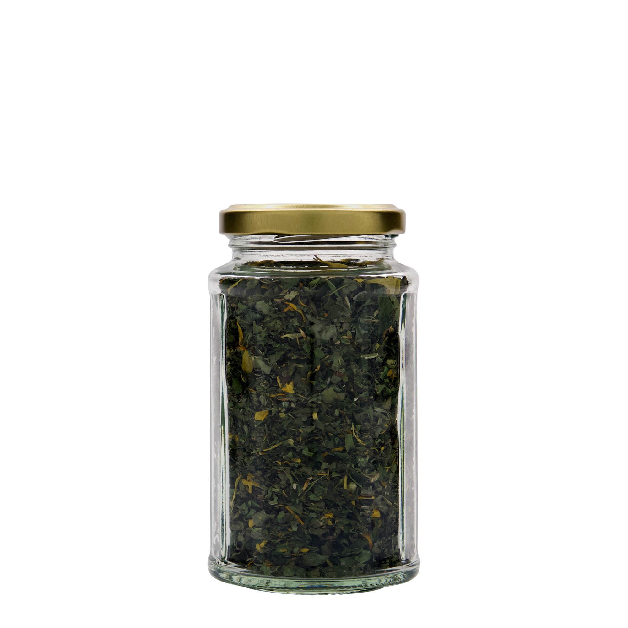 288 ml en verre polygonal, dodécagonal, ouverture : Twist-Off (TO 58) 288 ml en verre polygonal, dodécagonal, ouverture : Twist-Off (TO 58)