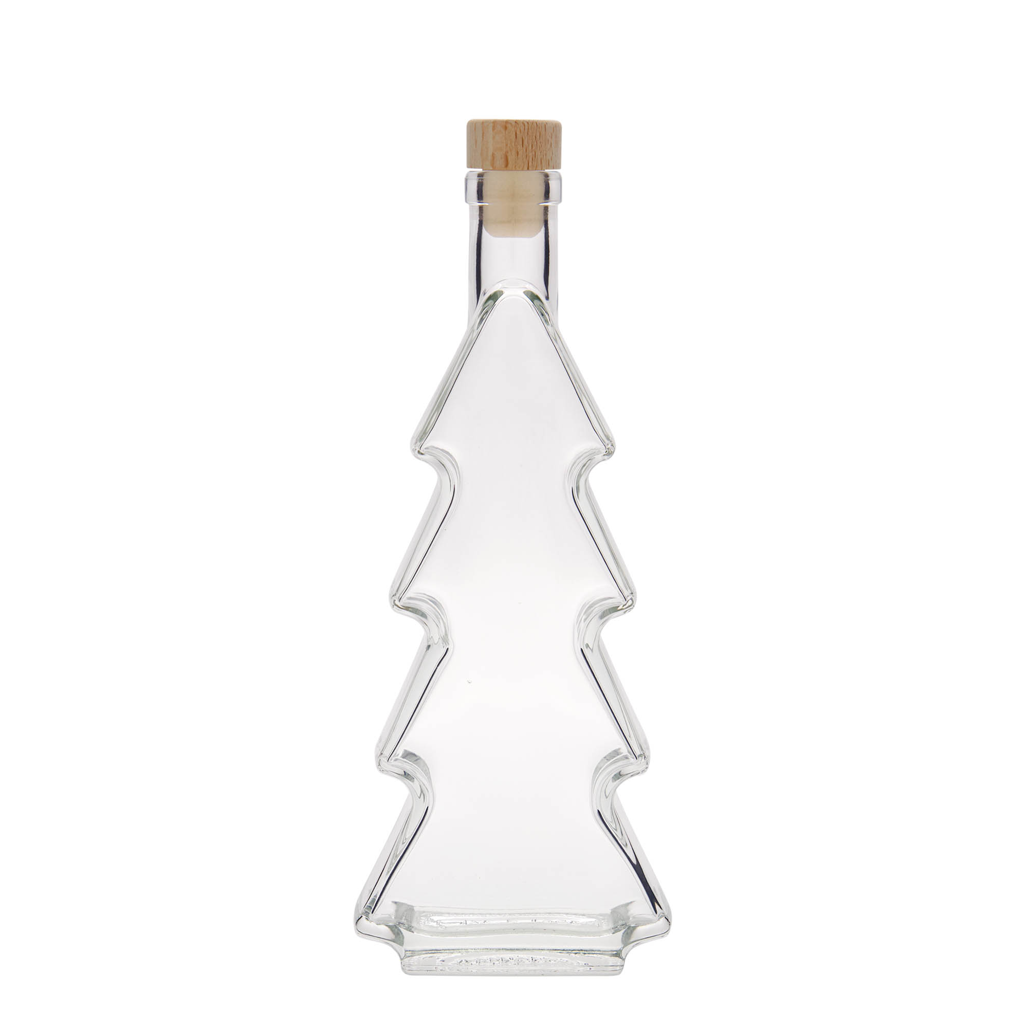 Bouteille en verre 350 ml 'Sapin', ouverture : bouchon en liège Bouteille en verre 350 ml 'Sapin', ouverture : bouchon en liège