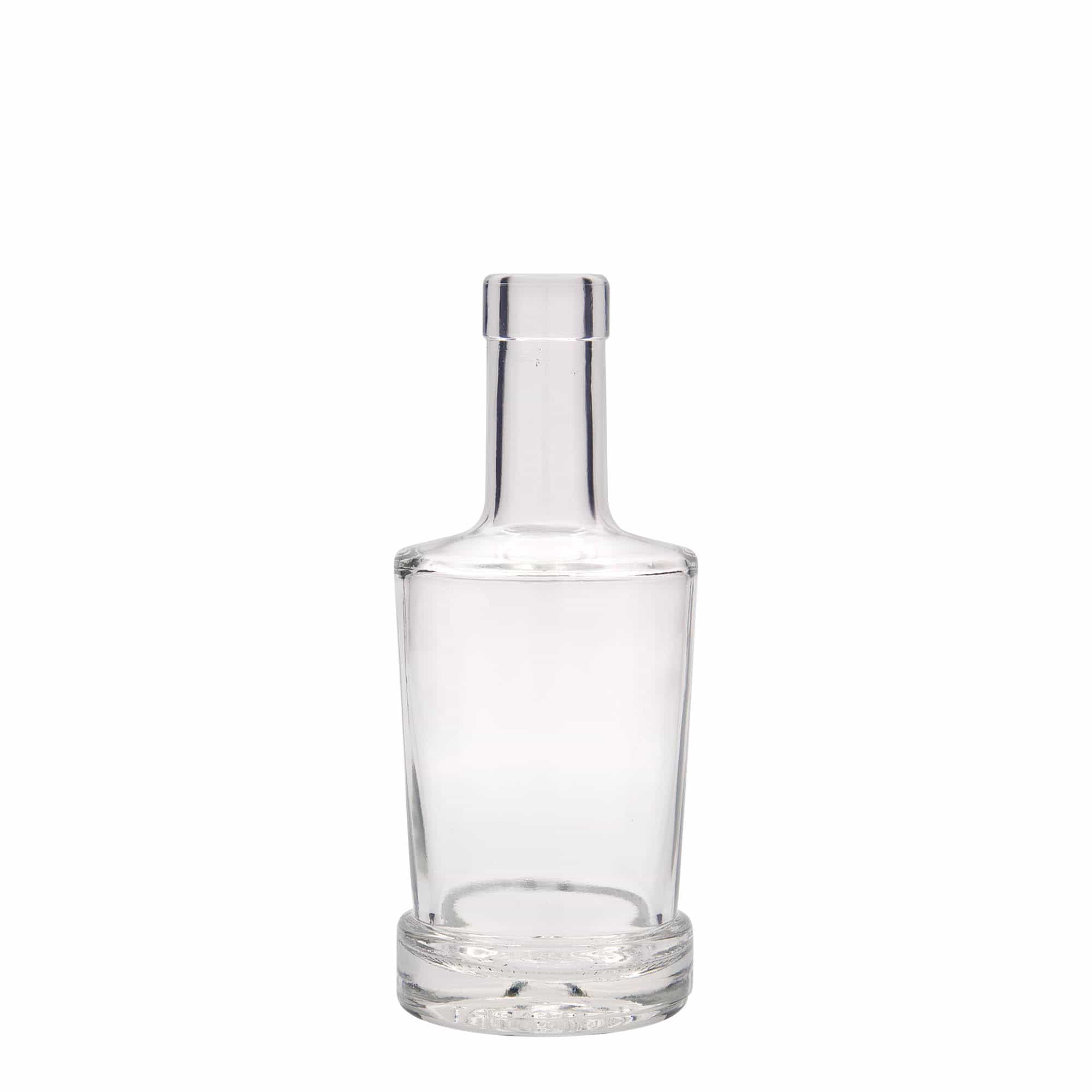 Bouteille en verre 250 ml 'Deborah', ouverture : liège