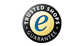 Logo Trusted Shops Logo Trusted Shops en couleur sur fond blanc
