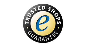 Logo Trusted Shops Logo Trusted Shops en couleur sur fond blanc
