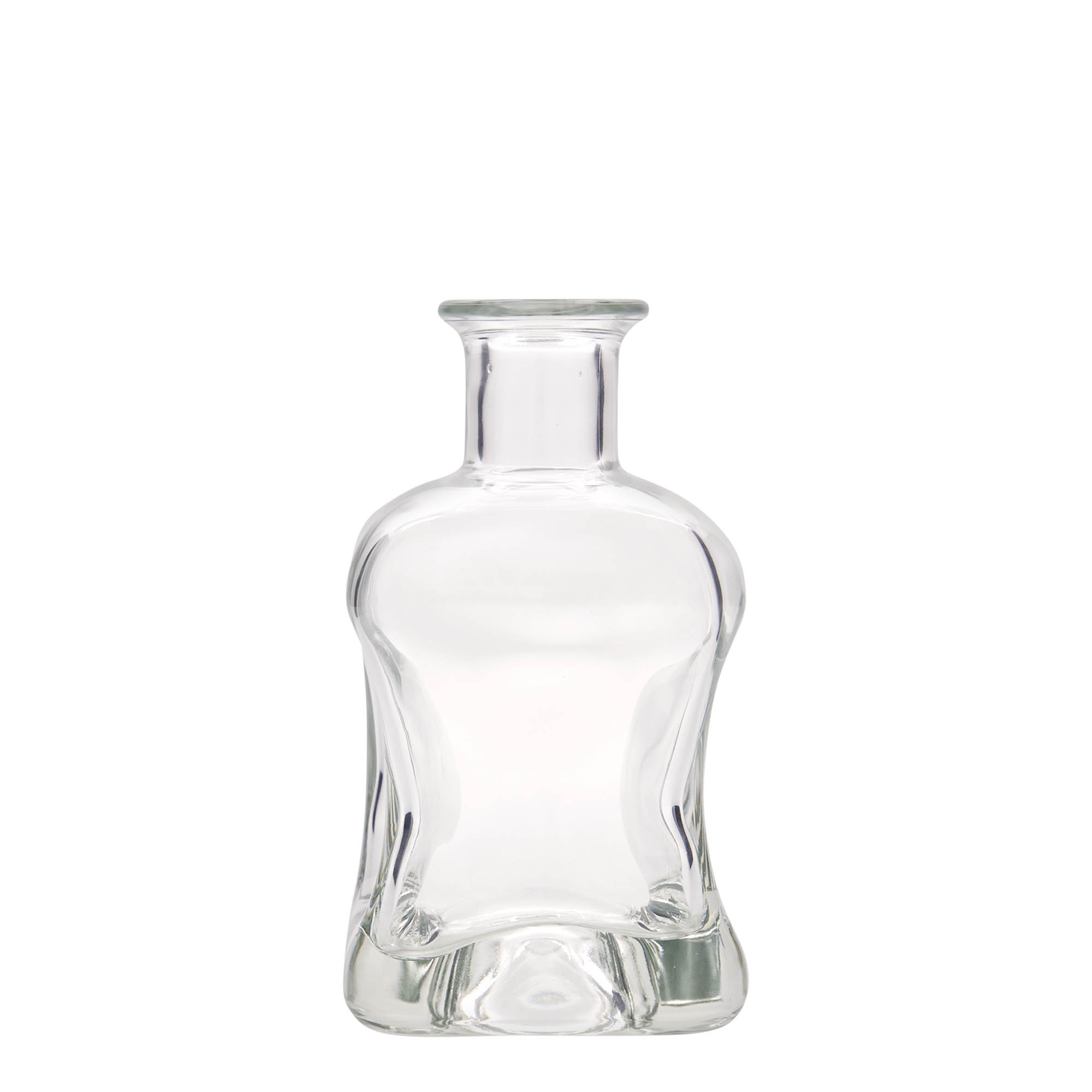 Bouteille en verre 350 ml 'Dublin', carrée, ouverture : bouchon en liège Bouteille en verre 350 ml 'Dublin', carrée, ouverture : bouchon en liège