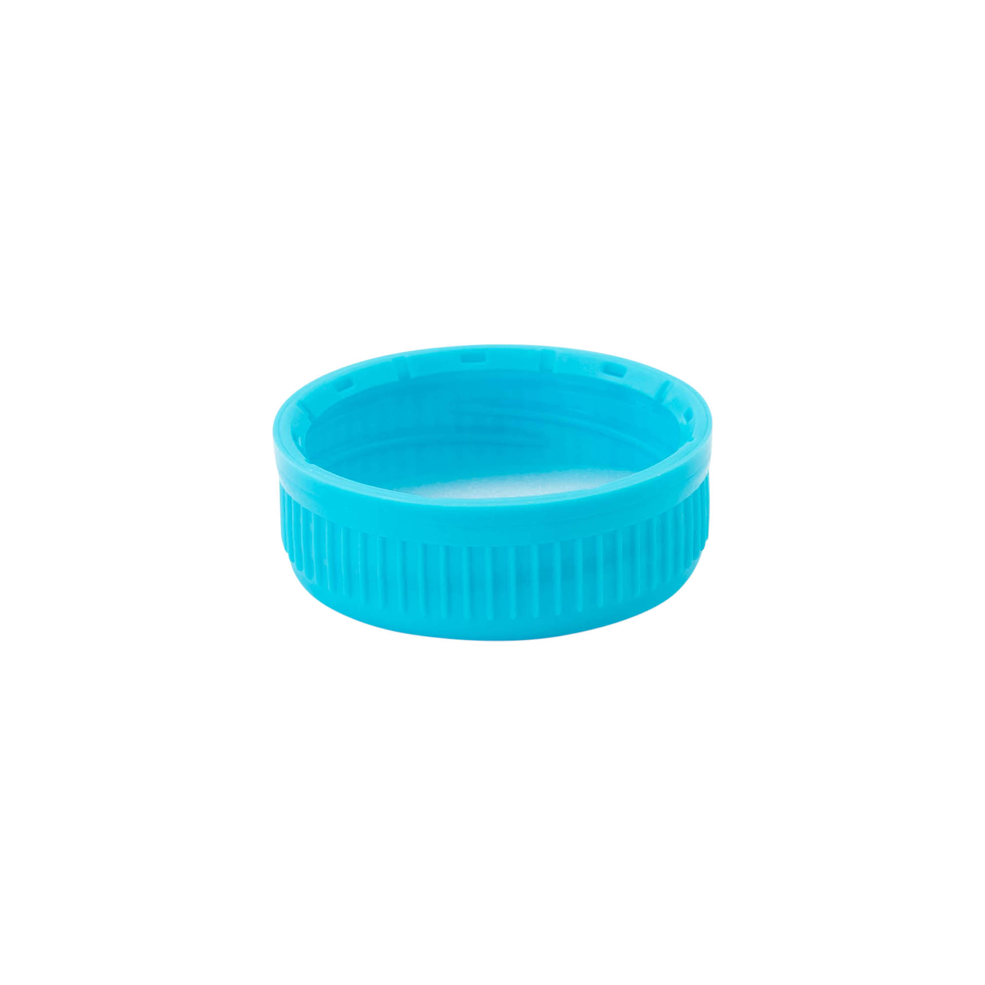 Bouchon à vis 40 mm, plastique PE, bleu clair Bouchon à vis 40 mm, plastique PE, bleu clair