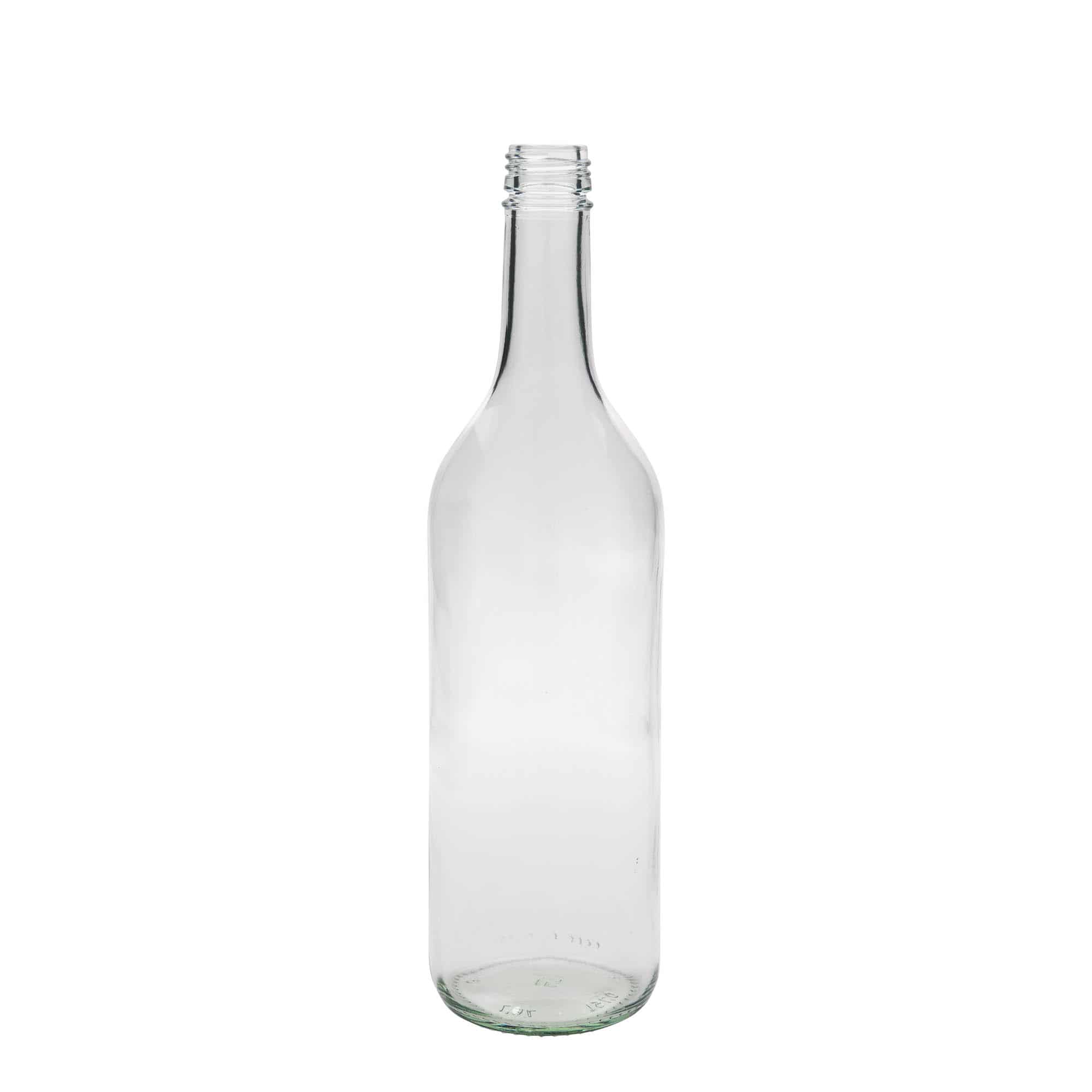 Bouteille en verre 750 ml 'Bordeaux', bouchage: PP 28 Bouteille en verre 750 ml 'Bordeaux', bouchage: PP 28