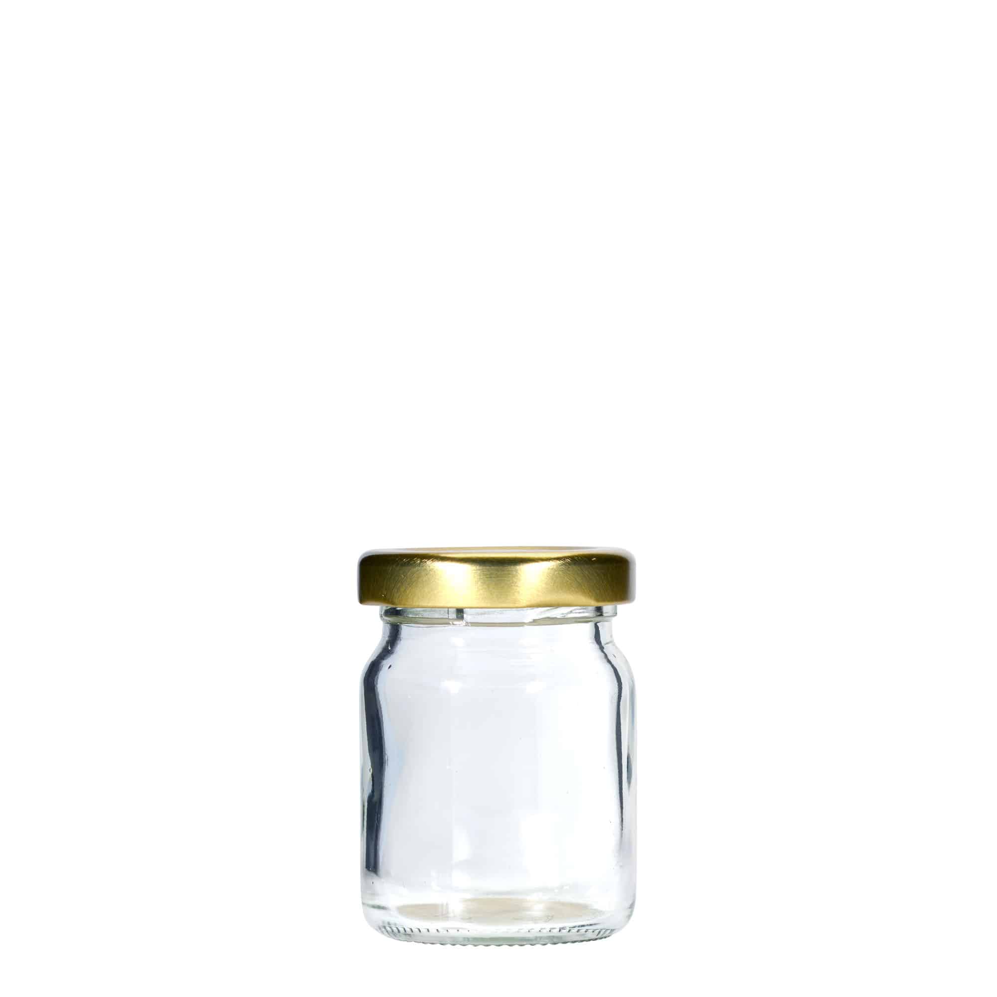 Bocal cylindrique 60 ml, bouchage: Twist-Off (TO 43)