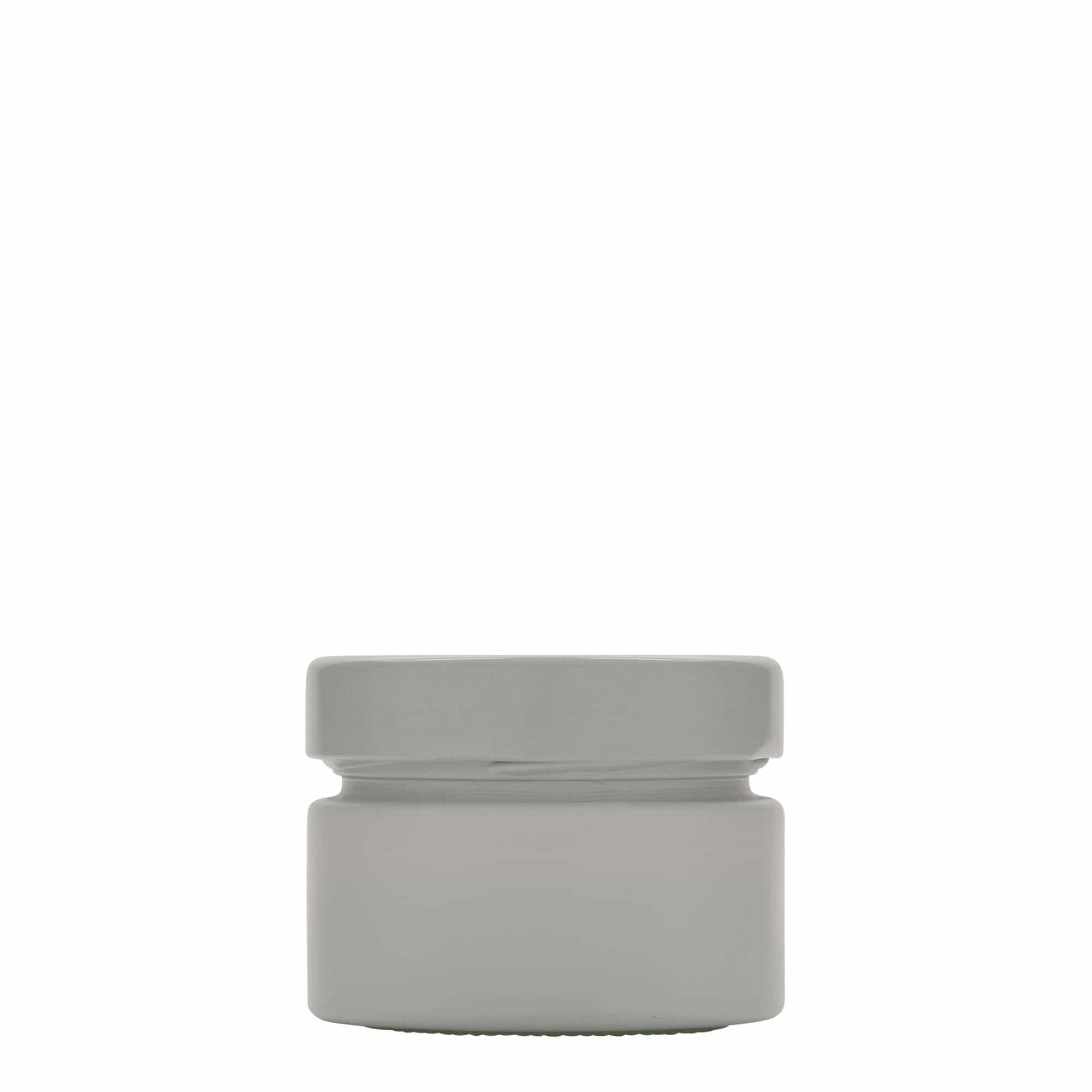 130 ml verre rond « Aurora », blanc, ouverture : Deep-Twist-Off (DTO 66)