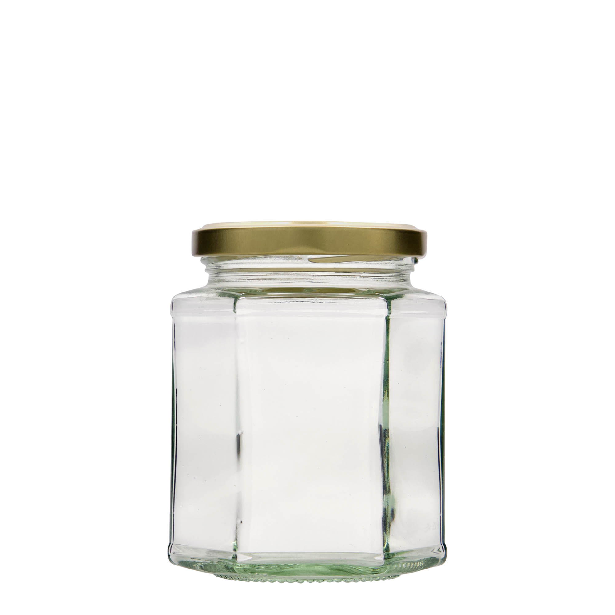 324 ml verre hexagonal, ouverture : Twist-Off (TO 66) 324 ml verre hexagonal, ouverture : Twist-Off (TO 66)