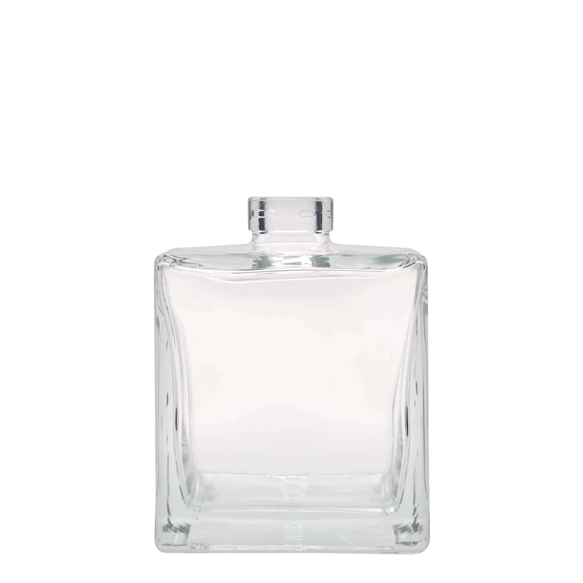 Bouteille en verre 500 ml 'Cube', carrée, bouchage: bouchon Bouteille en verre 500 ml 'Cube', carrée, bouchage: bouchon