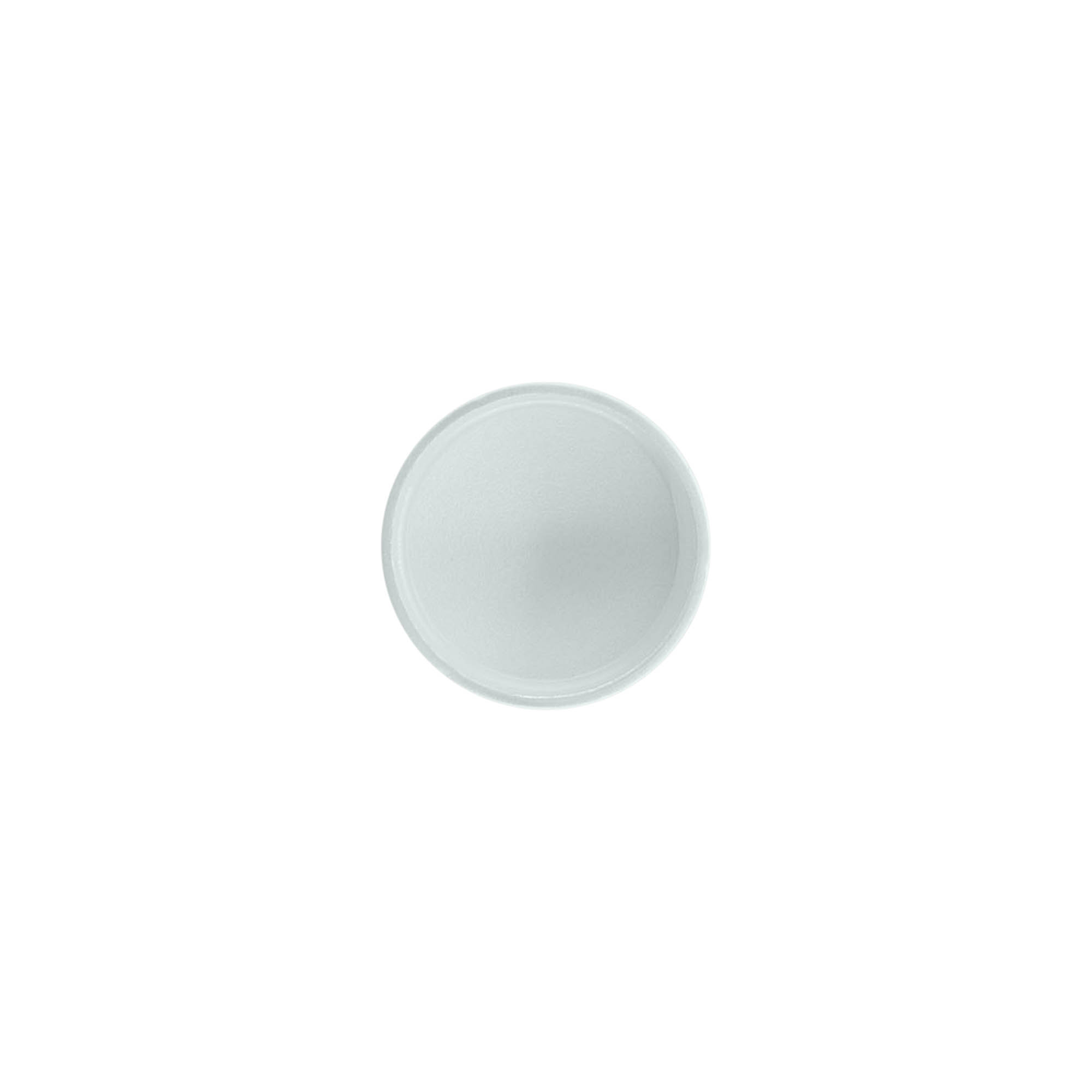 Bouchon à vis, plastique ABS, argenté, pour ouverture : GPI 22/400