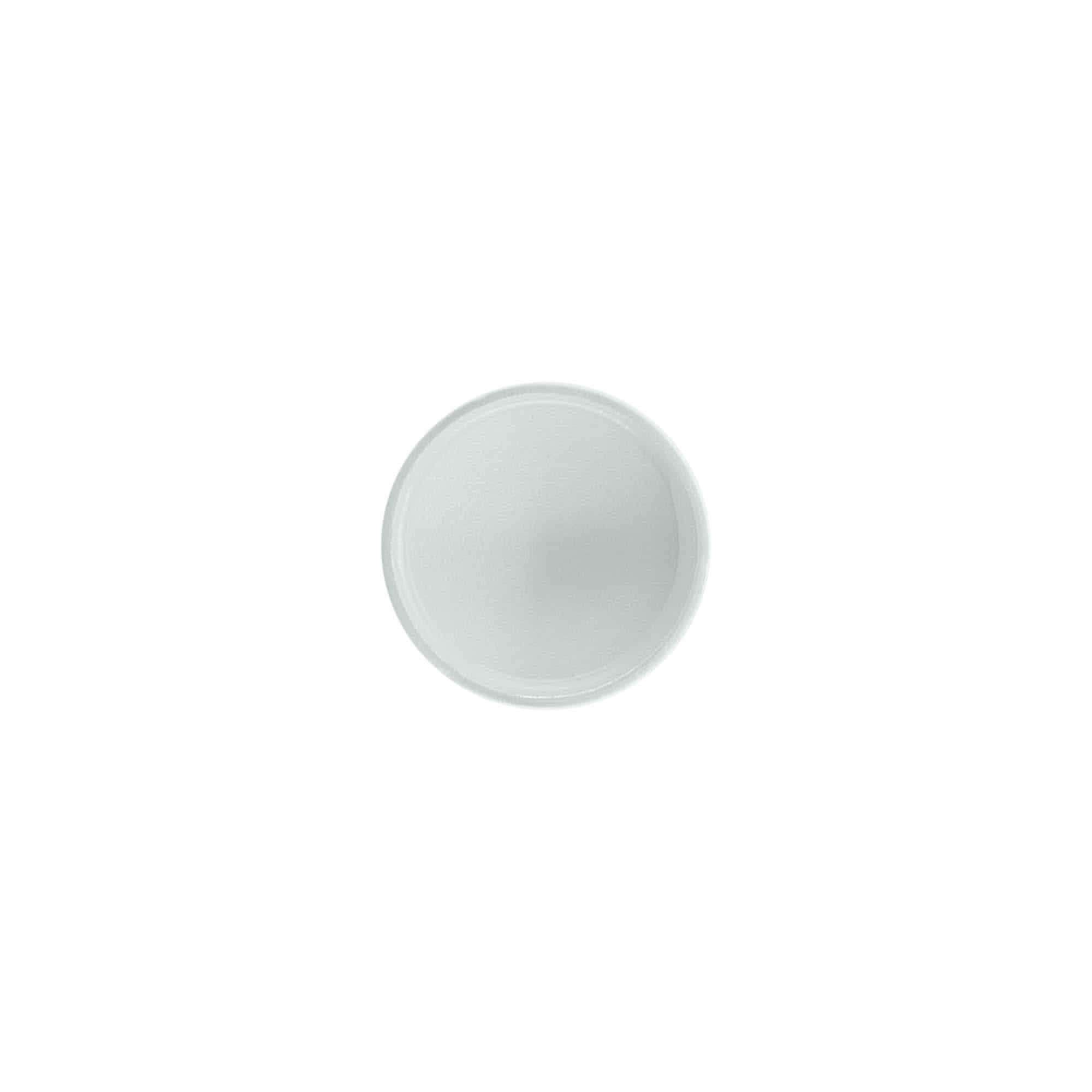 Bouchon à vis, plastique ABS, argenté, pour ouverture : GPI 22/400