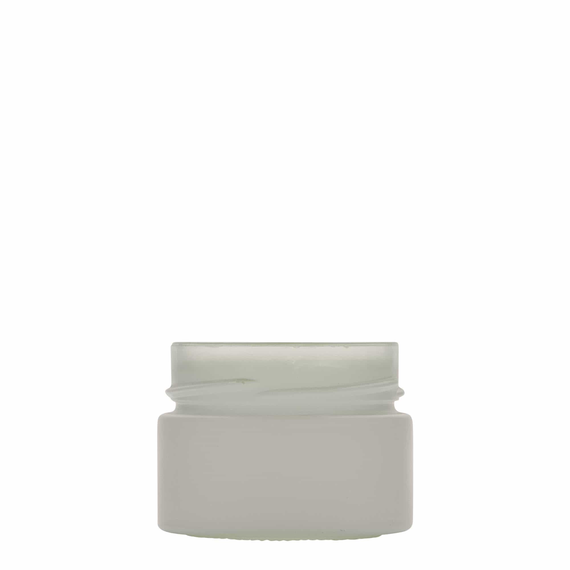 130 ml verre rond « Aurora », blanc, ouverture : Deep-Twist-Off (DTO 66)