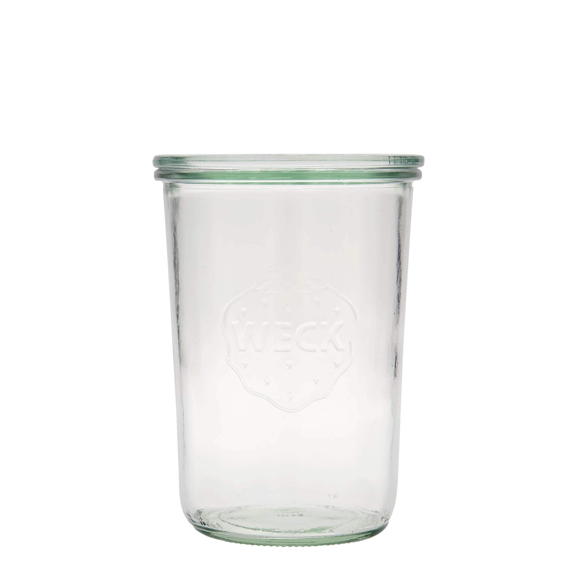 850 ml bocal WECK à renversement, ouverture : bord rond 850 ml bocal WECK à renversement, ouverture : bord rond