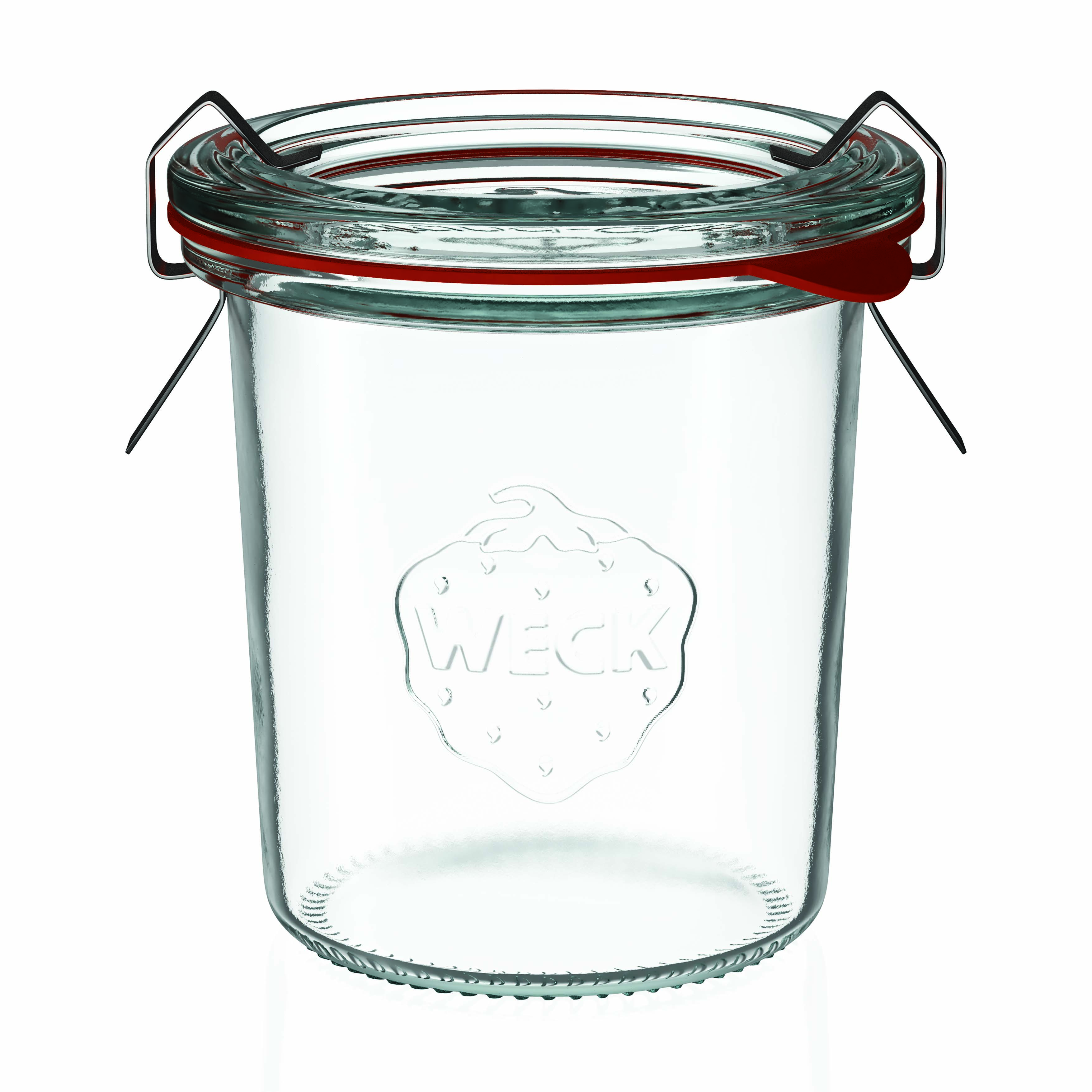 160 ml bocal WECK à renversement, ouverture : bord rond