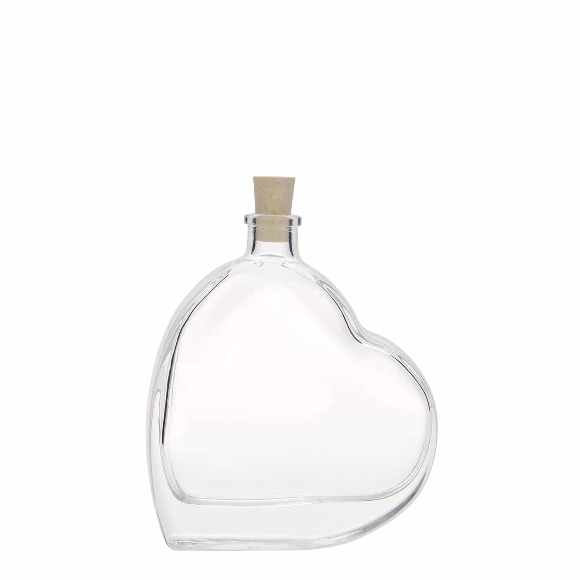 Flacon en verre 100 ml 'Passion', ouverture : bouchon en liège