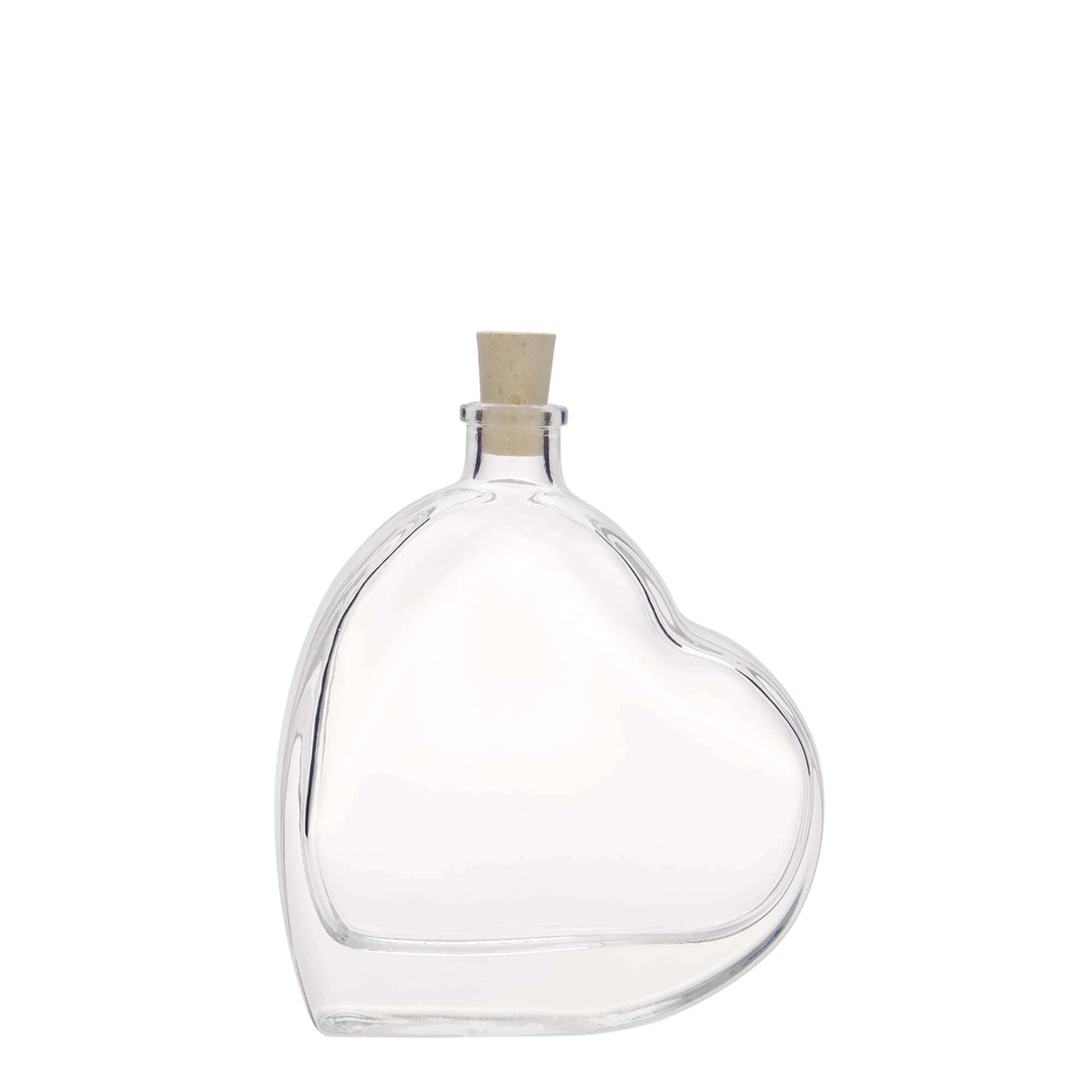 Flacon en verre 100 ml 'Passion', ouverture : bouchon en liège