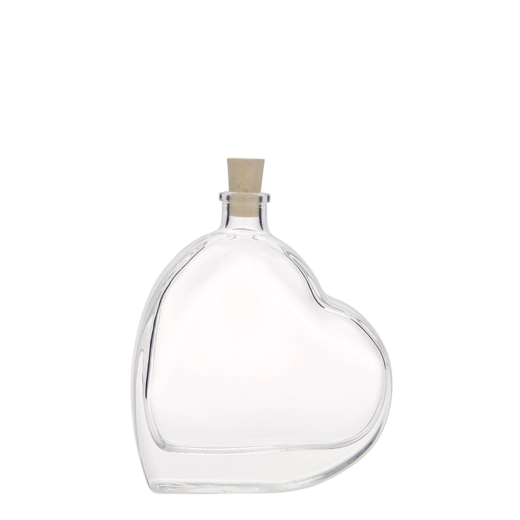 Flacon en verre 100 ml 'Passion', ouverture : bouchon en liège