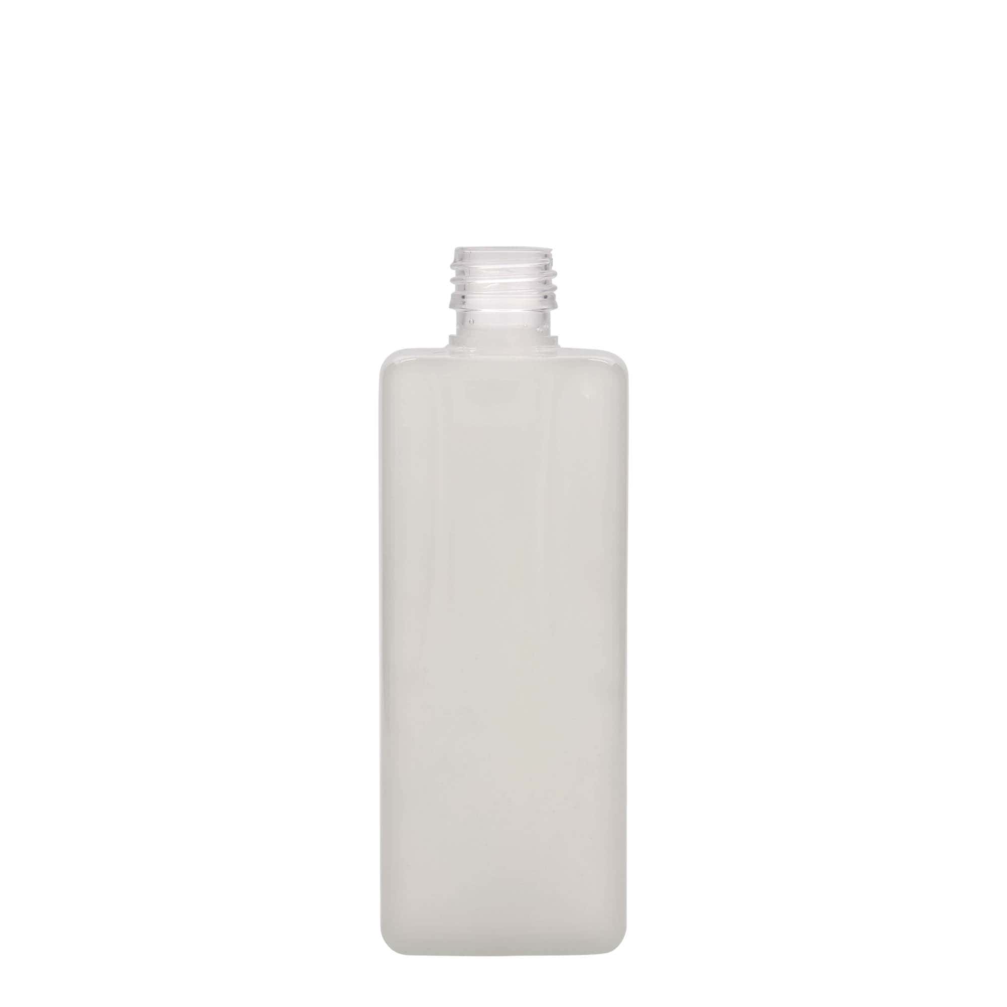 Bouteille PET 500 ml « Karl », carrée, plastique, ouverture : PP 28 Bouteille PET 500 ml « Karl », carrée, plastique, ouverture : PP 28