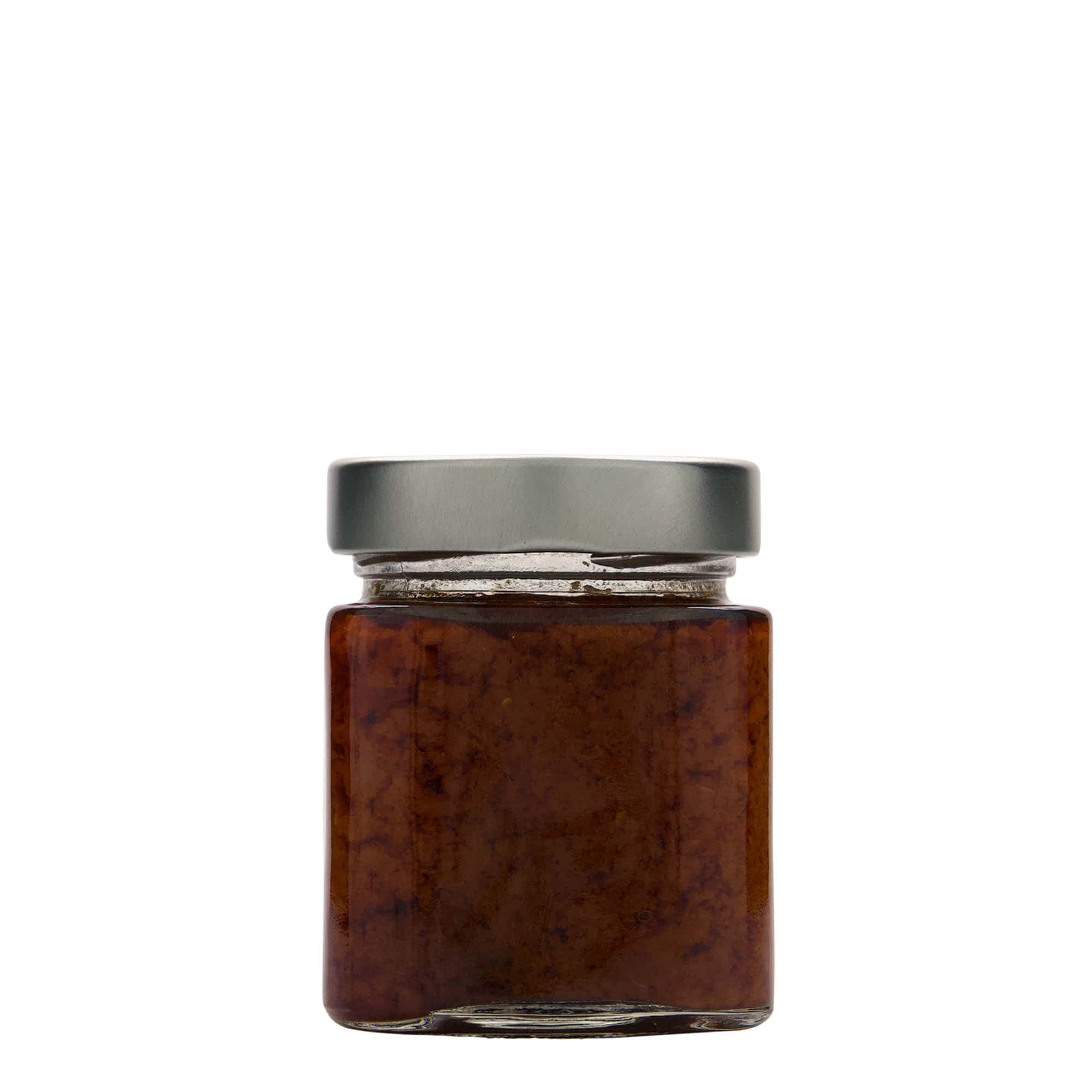 212 ml bocal carré « Ikarus », ouverture : Deep-Twist-Off (DTO 63)