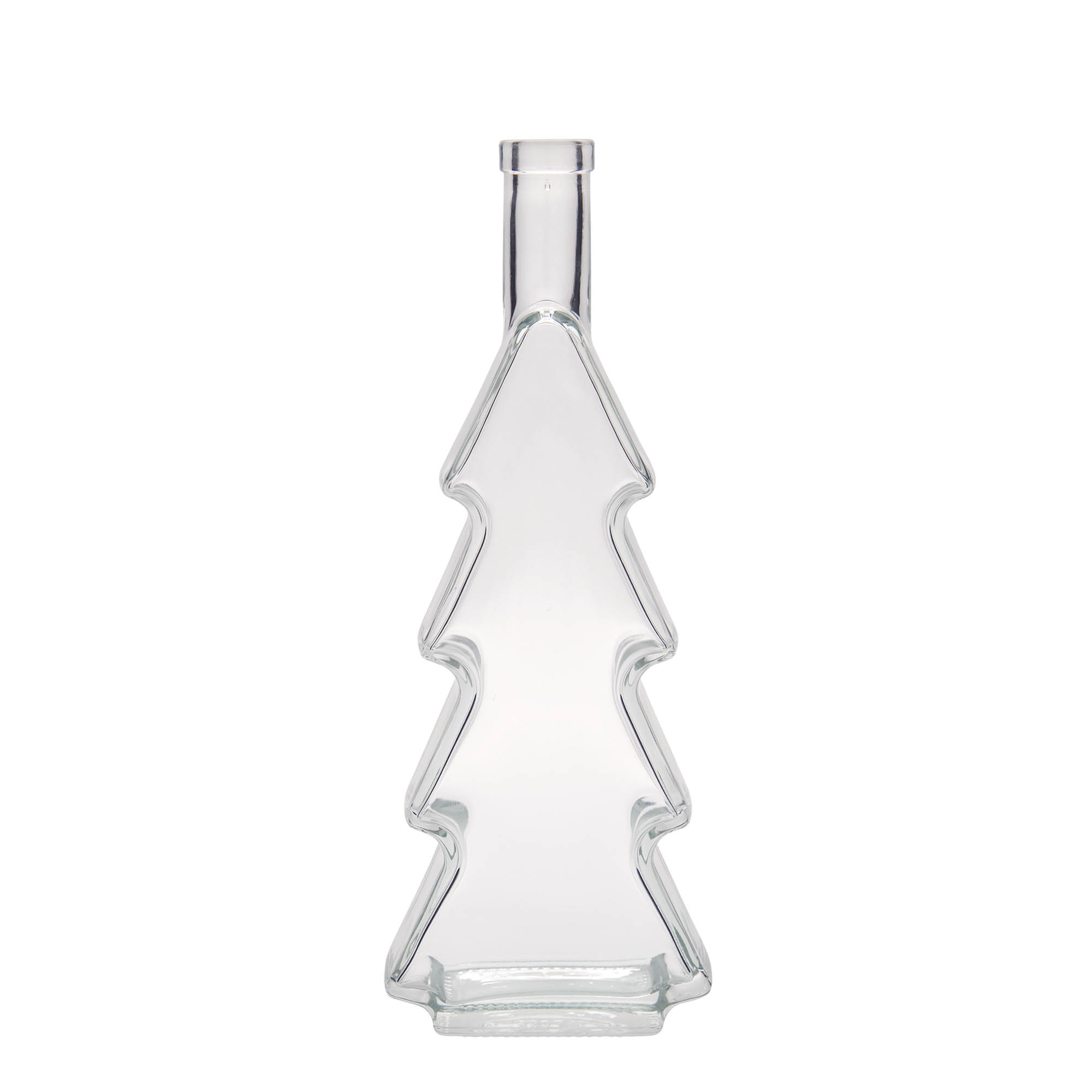 Bouteille en verre de 500 ml « Sapin », ouverture : bouchon en liège Bouteille en verre de 500 ml « Sapin », ouverture : bouchon en liège