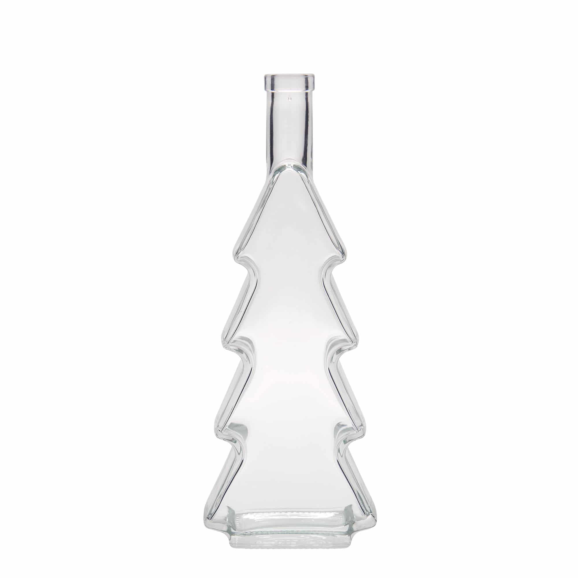 Bouteille en verre de 500 ml « Sapin », ouverture : bouchon en liège Bouteille en verre de 500 ml « Sapin », ouverture : bouchon en liège
