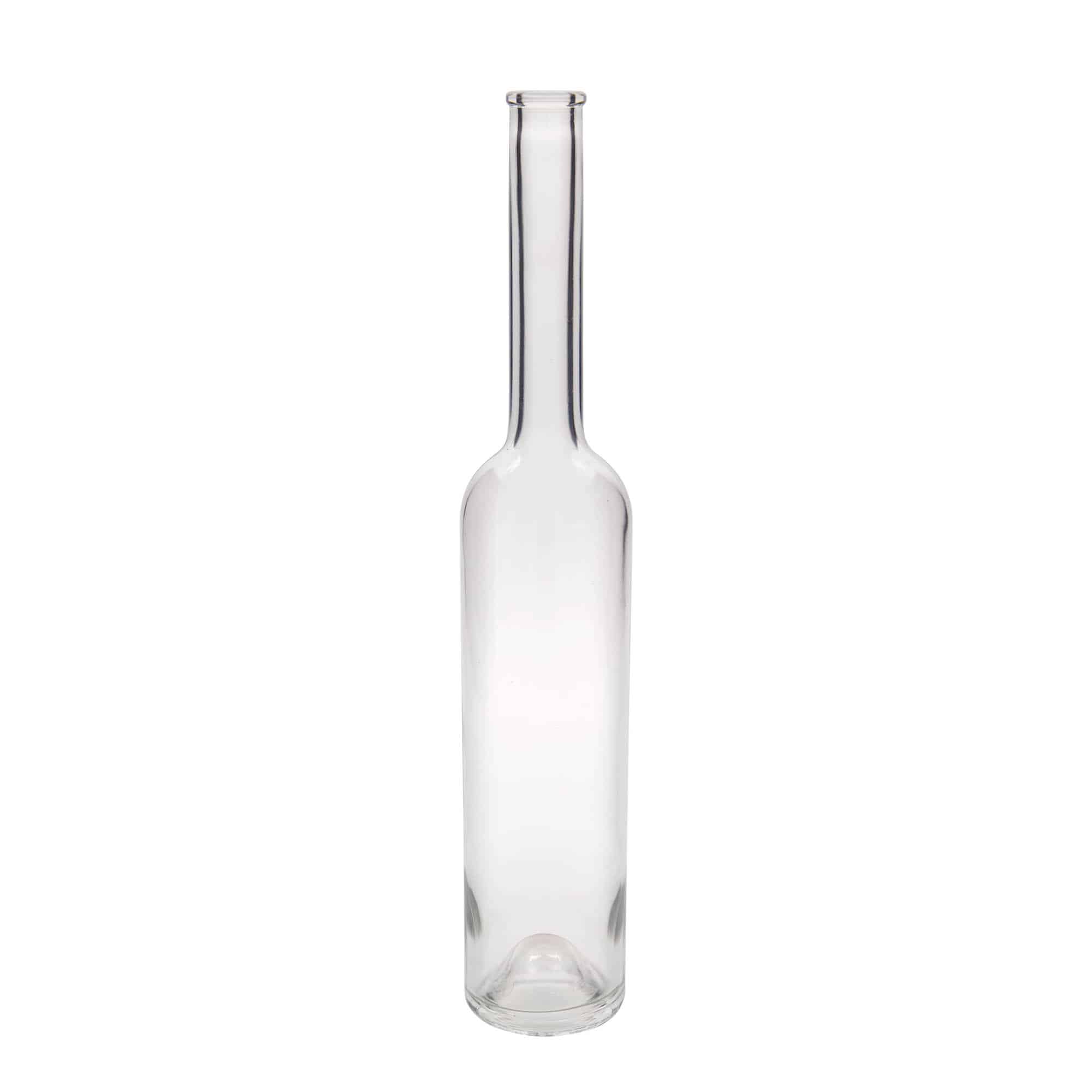 Bouteille en verre 500 ml « Platina », ouverture : bouchon en liège