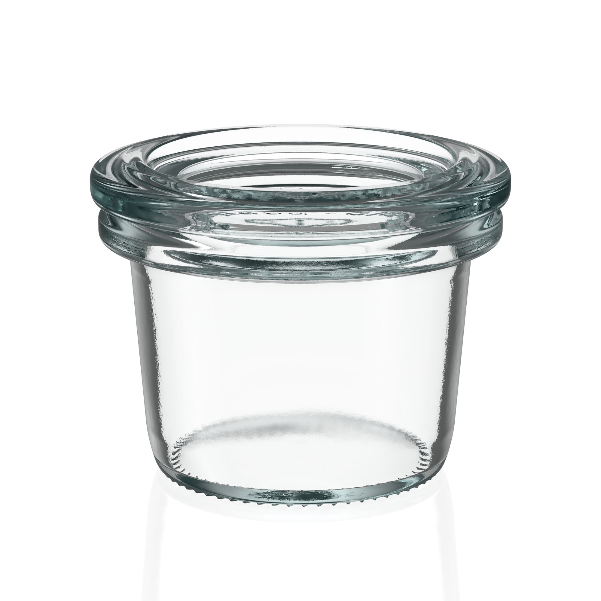 35 ml bocal WECK à fond conique, ouverture : bord rond 35 ml bocal WECK à fond conique, ouverture : bord rond