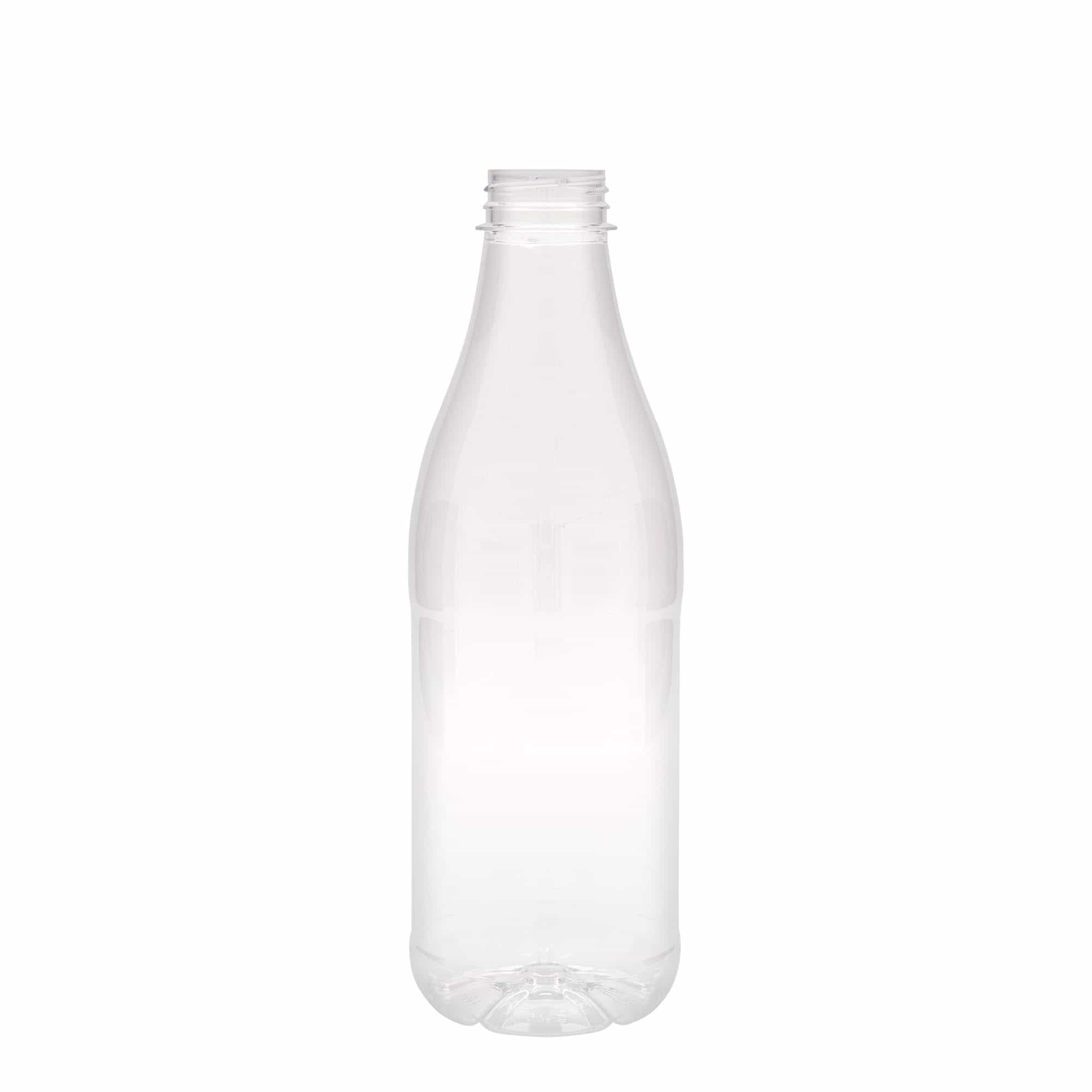 Bouteille en PET 1 000 ml 'Milk and Juice', plastique, bouchage: 38 mm Bouteille en PET 1 000 ml 'Milk and Juice', plastique, bouchage: 38 mm
