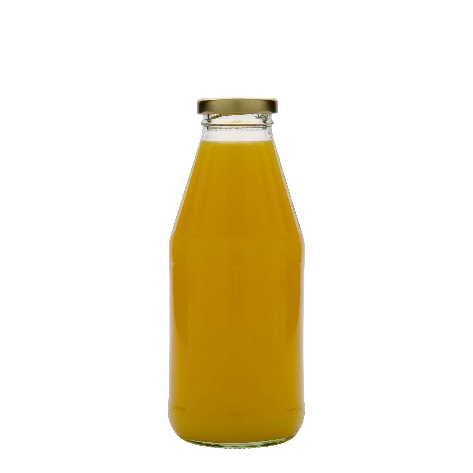 Bouteille universelle à large col de 500 ml, verre, ouverture : Twist-Off (TO 43)