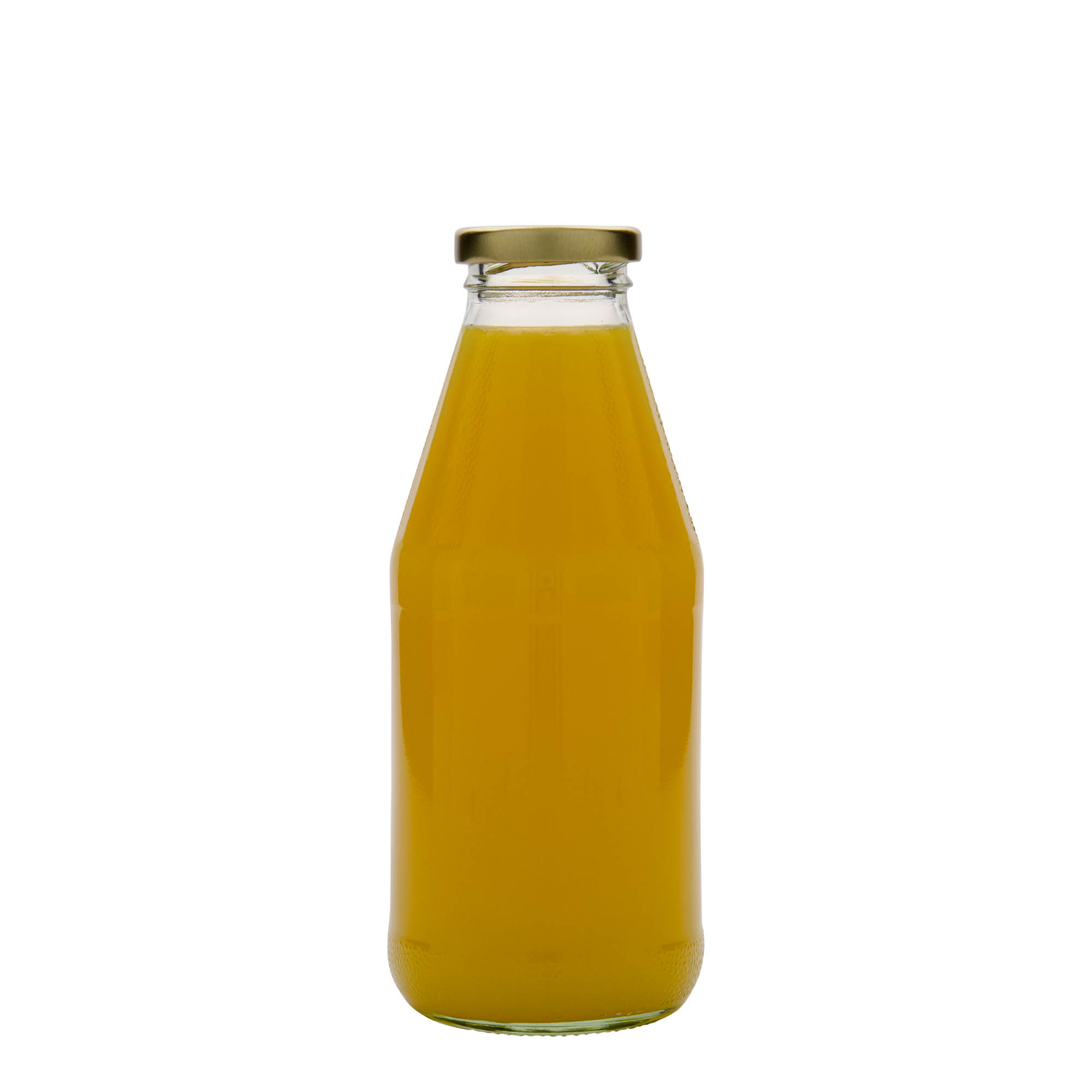 Bouteille universelle à large col de 500 ml, verre, ouverture : Twist-Off (TO 43) Bouteille universelle à large col de 500 ml, verre, ouverture : Twist-Off (TO 43)
