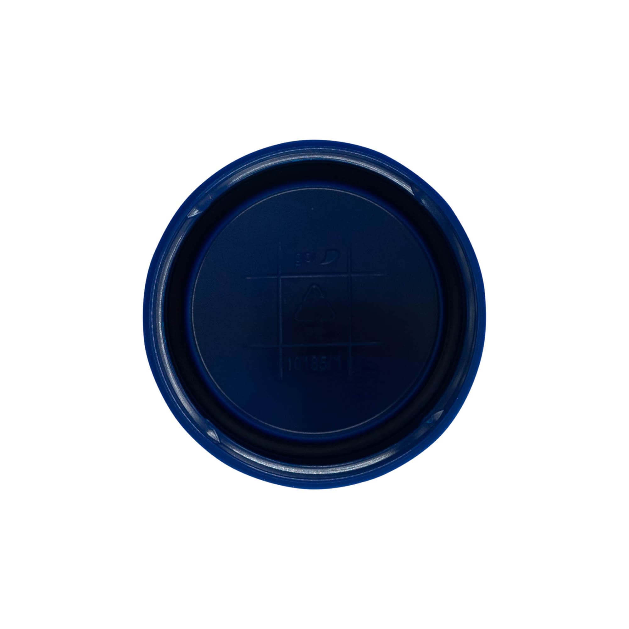 Bouchon à vis Kavodrink, plastique PP, bleu foncé Bouchon à vis Kavodrink, plastique PP, bleu foncé
