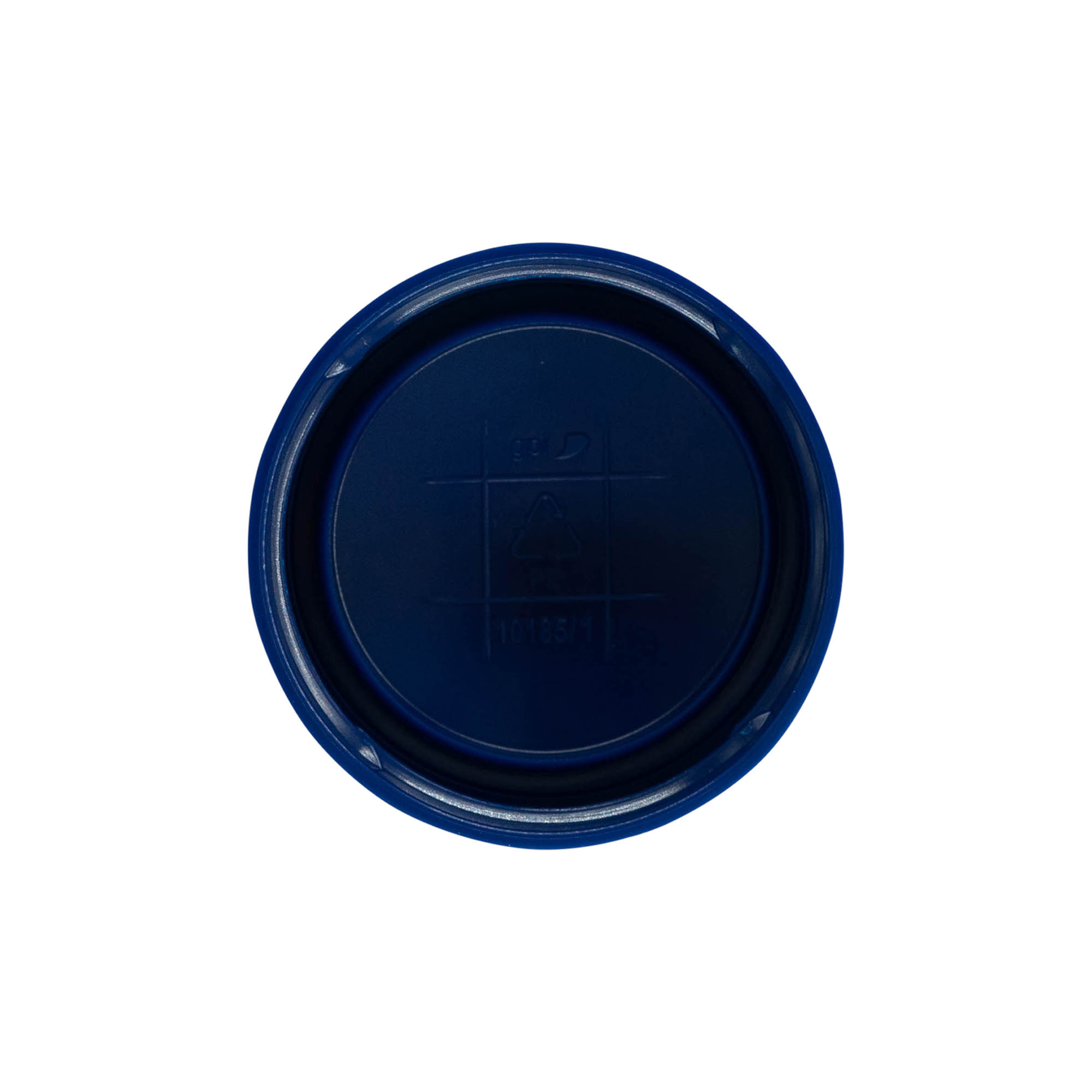 Bouchon à vis Kavodrink, plastique PP, bleu foncé Bouchon à vis Kavodrink, plastique PP, bleu foncé