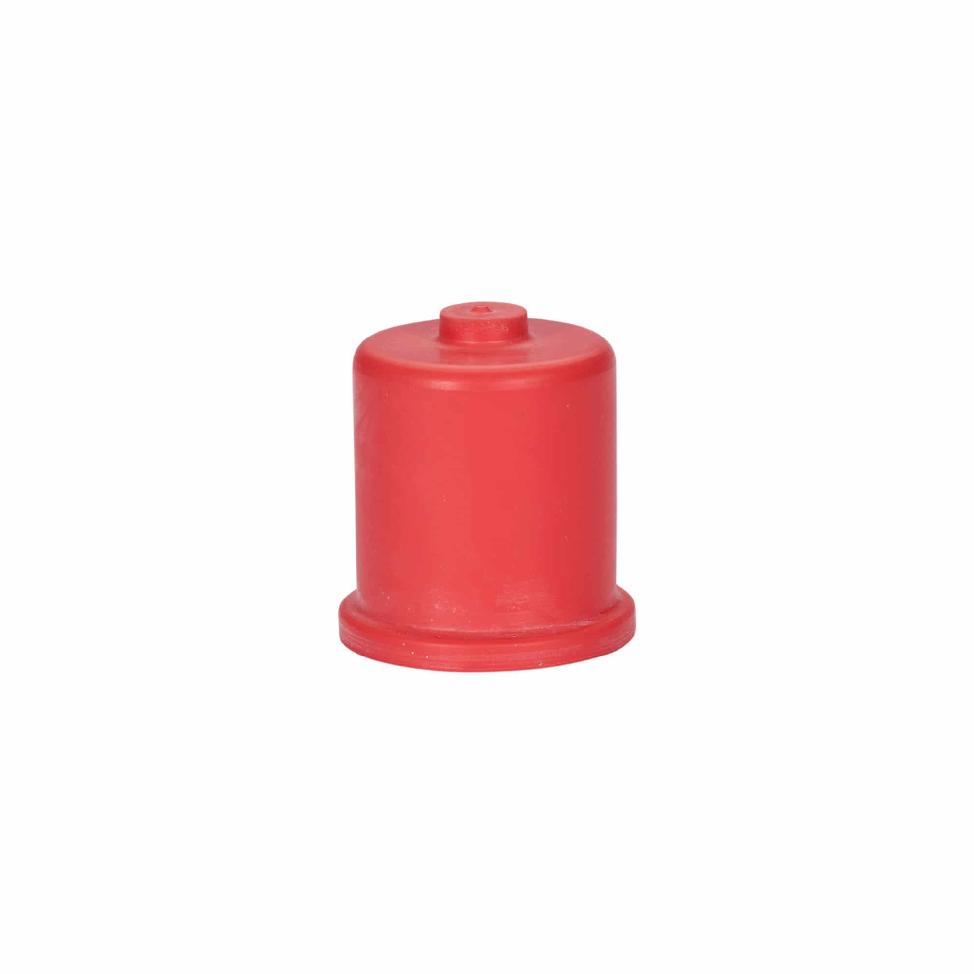 Capuchon de pont type 4, caoutchouc, rouge