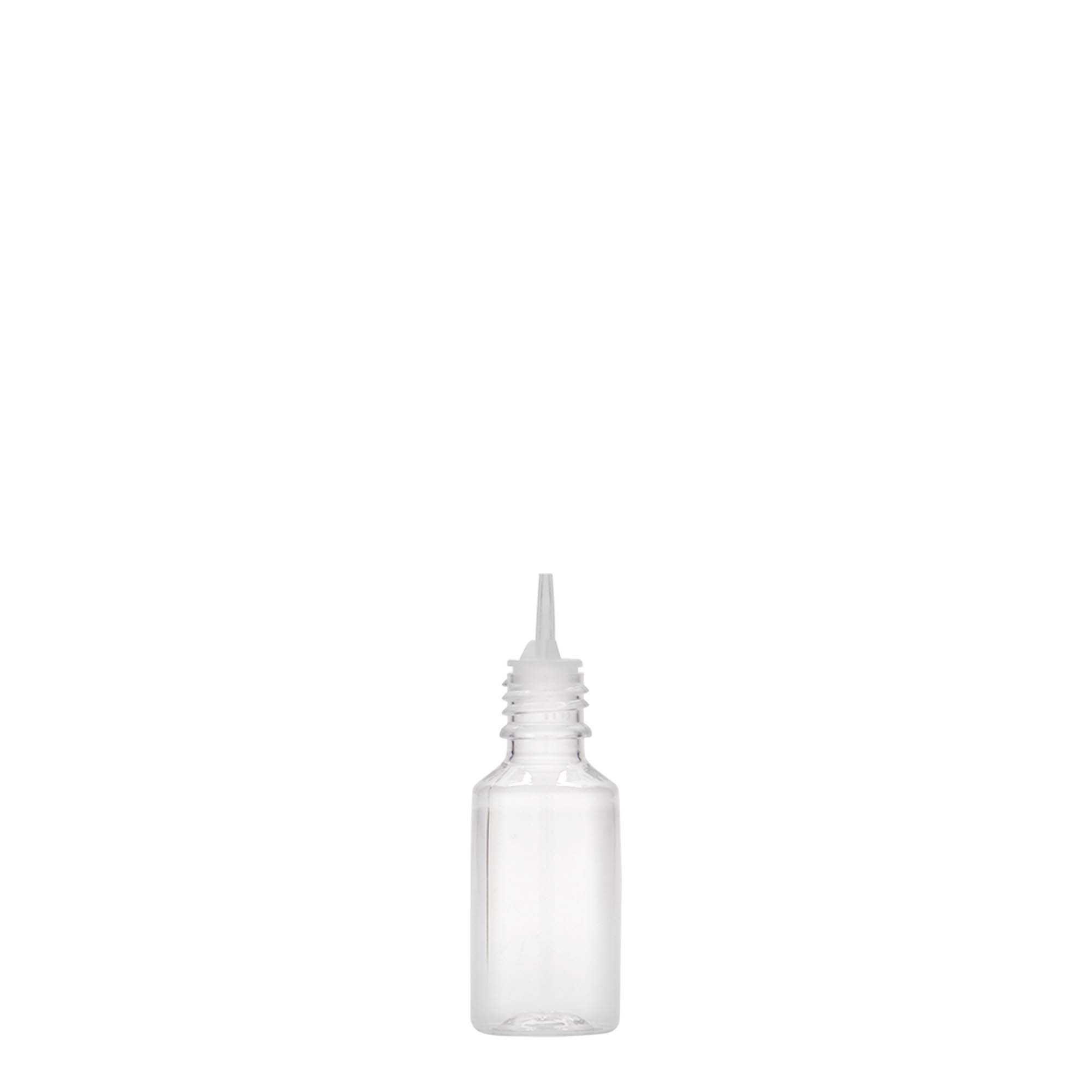 Flacon PET 10 ml « E-Liquid » avec sécurité qualité et enfant, plastique, ouverture : bouchon à vis