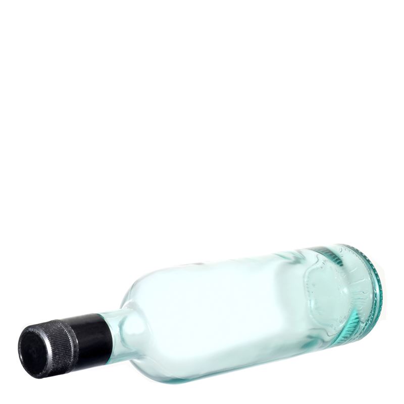 Bouteille de vinaigre / d’huile 750 ml 'Willy New', verre, vert clair, col : DOP