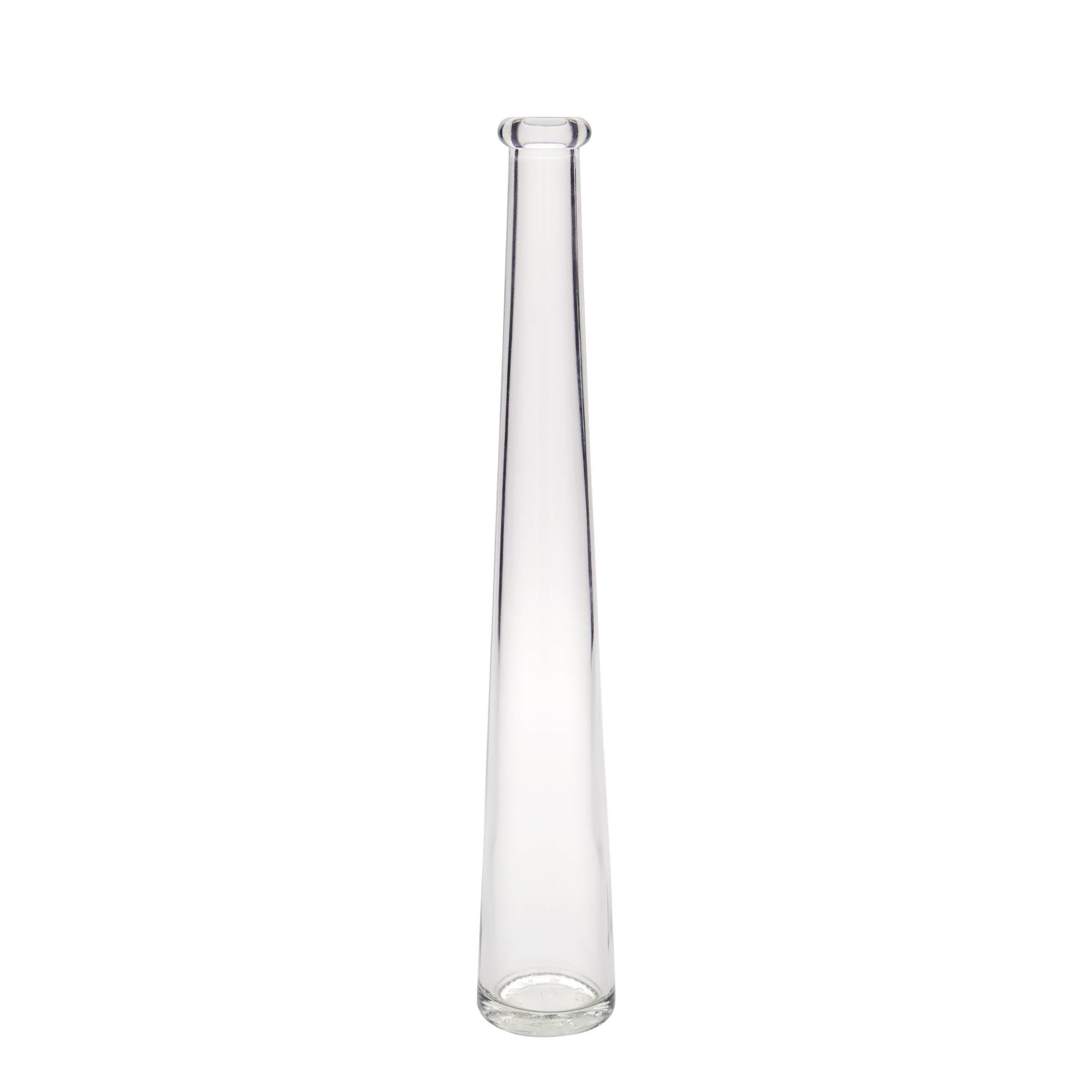 Flacon en verre 200 ml 'Dama Rondo', ouverture : bouchon en liège Flacon en verre 200 ml 'Dama Rondo', ouverture : bouchon en liège