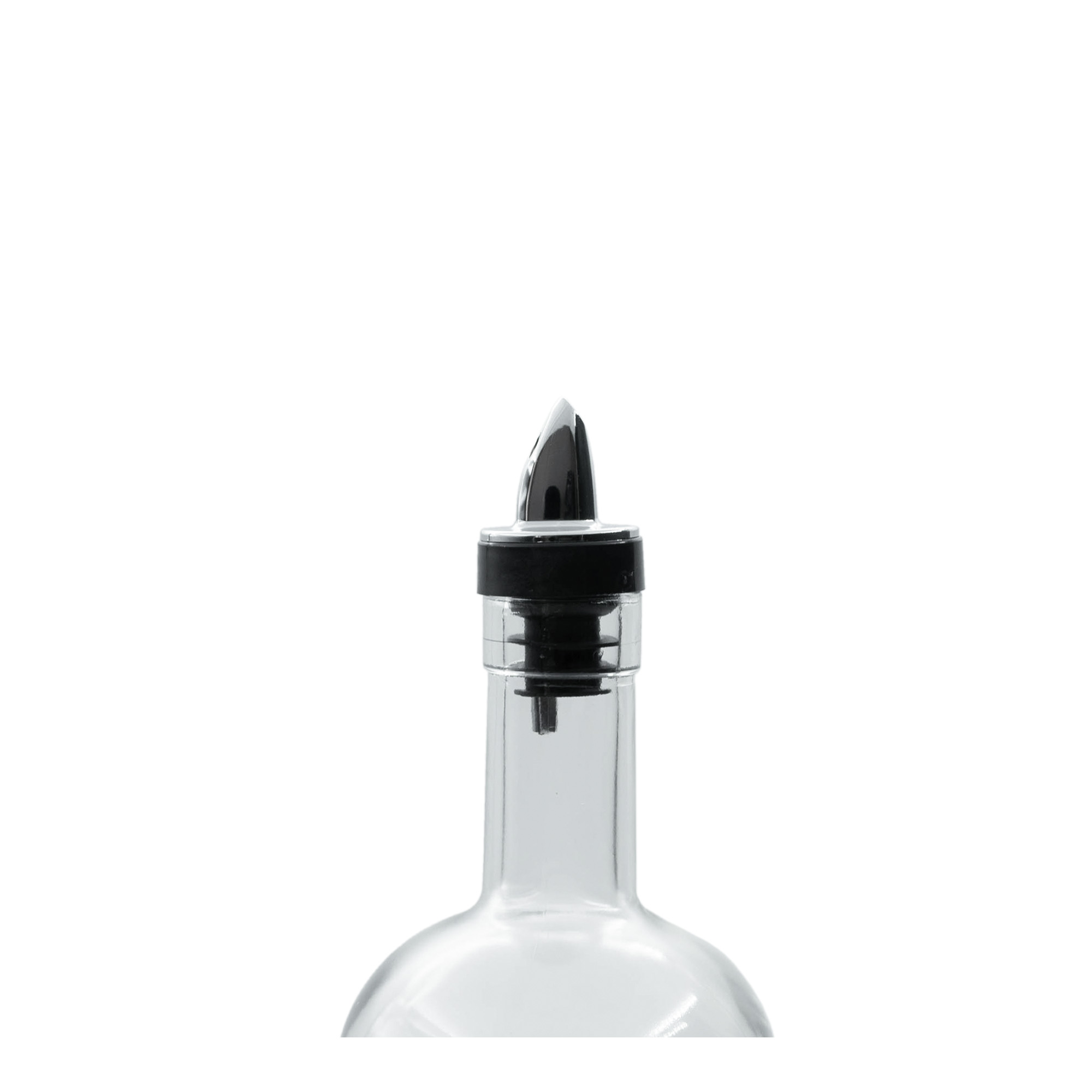 Jet pour bec verseur, plastique PE, argenté