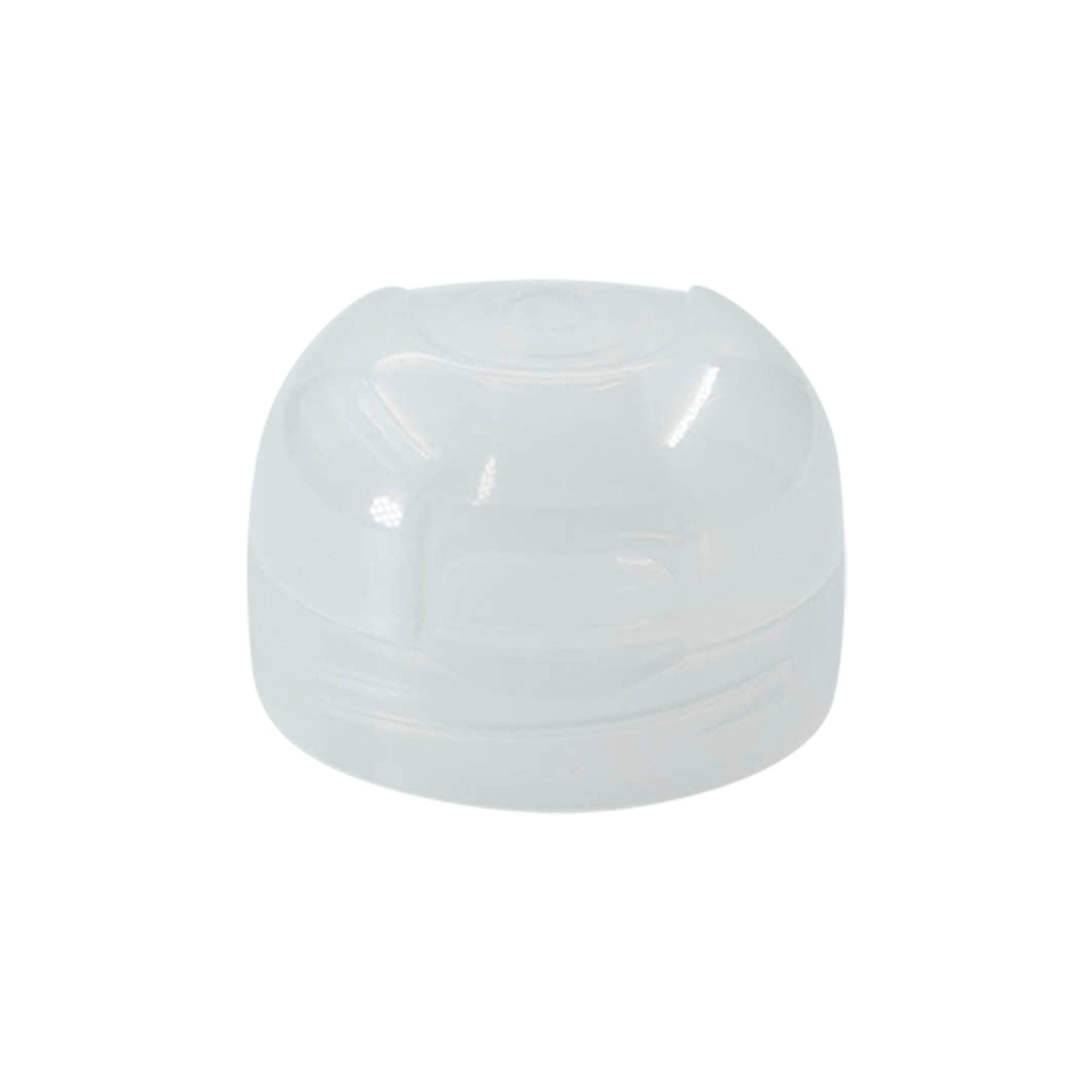 Bouchon à vis avec charnière rabattable Kavodrink, plastique PP, blanc