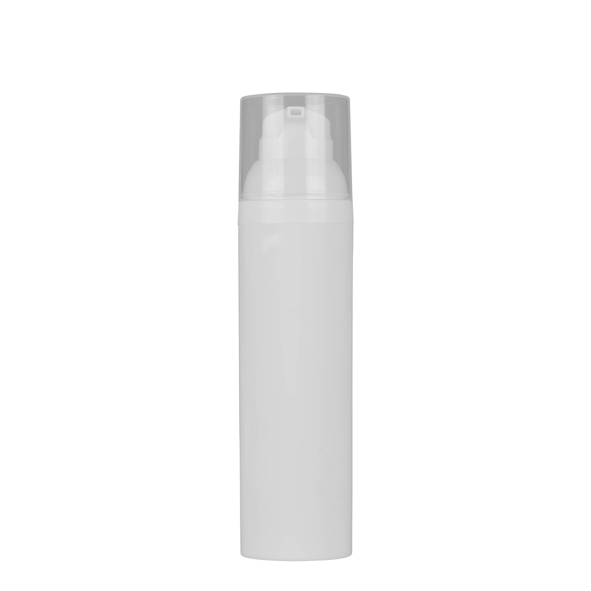 Distributeur Airless 75 ml « Mezzo », plastique PP, blanc