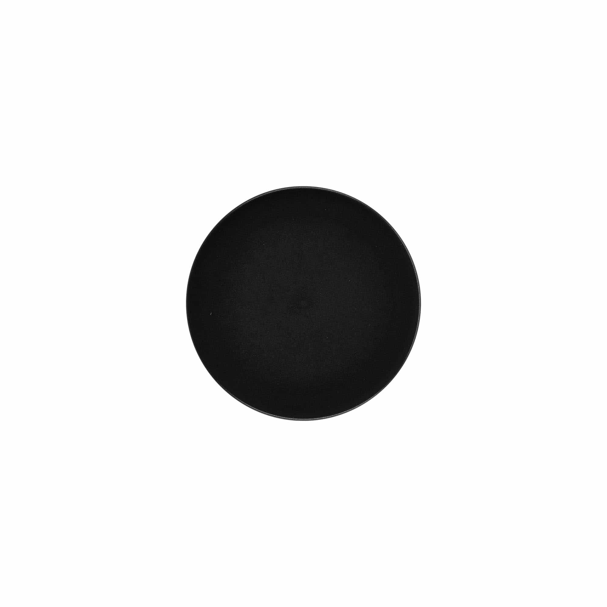 Bougage à vis pour 50 ml 'Antonella', plastique PP, noir