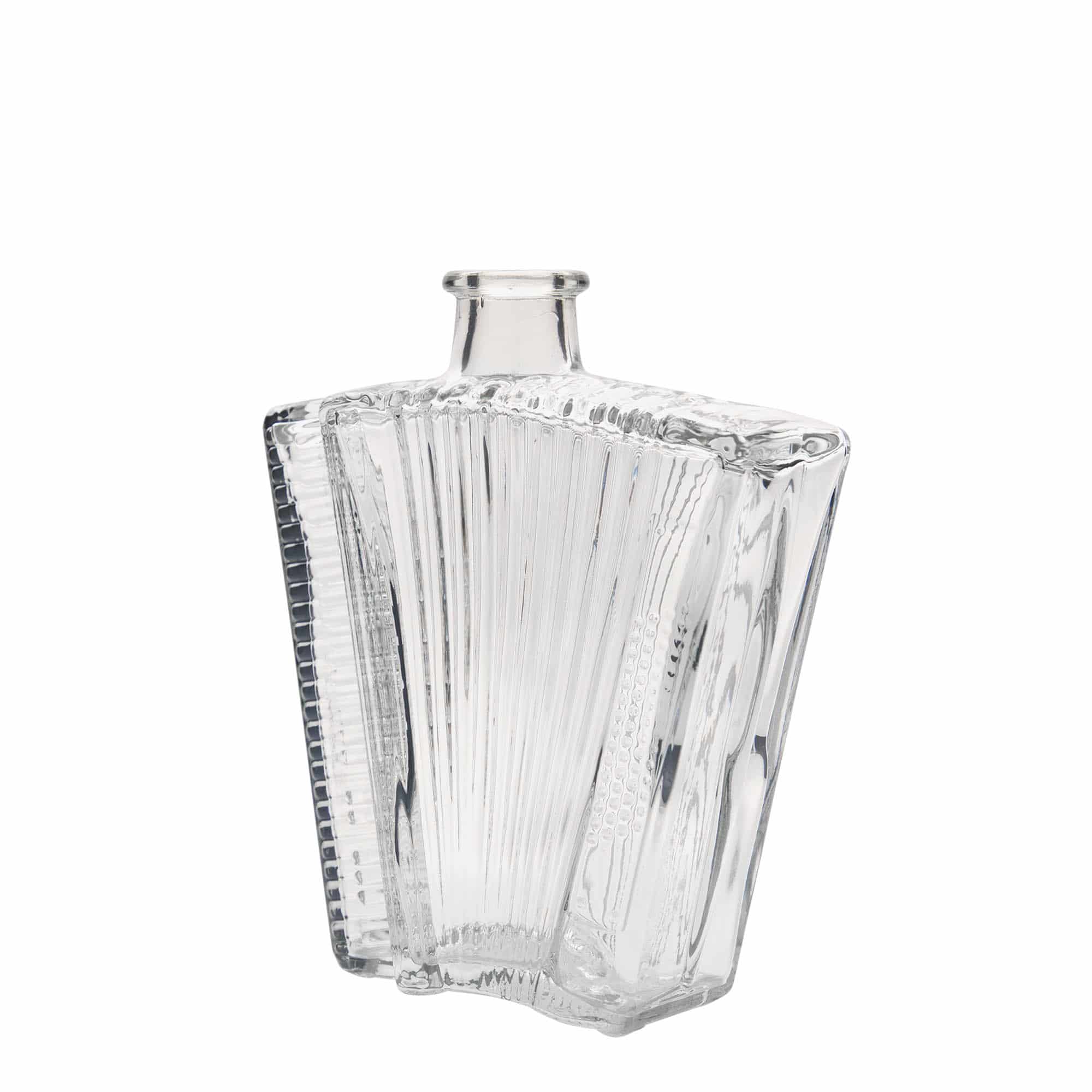 Bouteille en verre 500 ml 'Accordéon', bouchage: bouchon