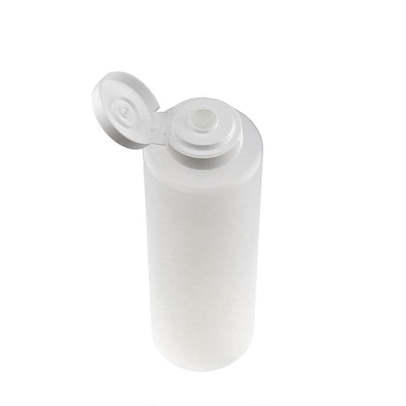 Flacon à sauce 500 ml , plastique LDPE, nature, col : GPI 38/400