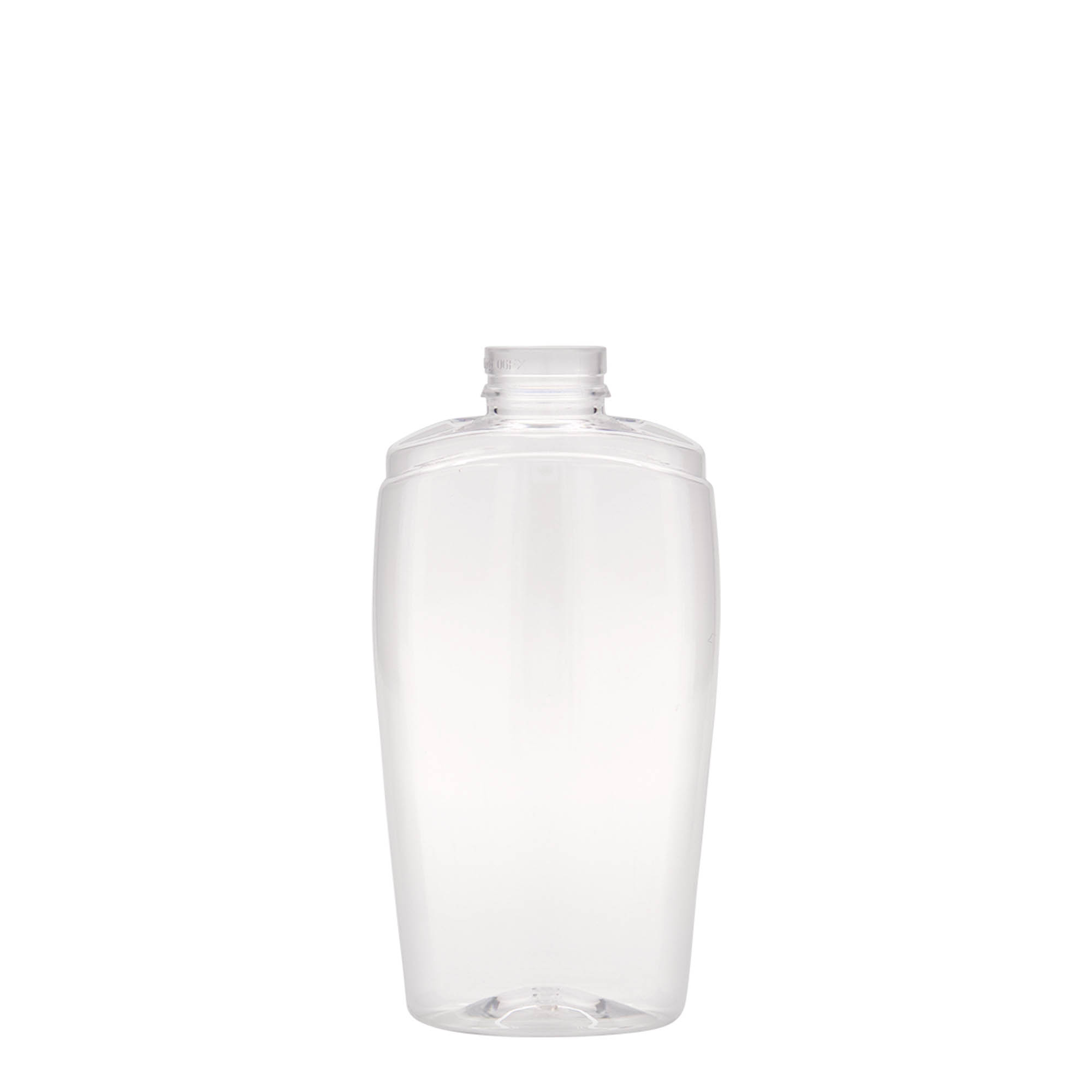 Bouteille PET 200 ml « Squeeze », ovale, en plastique Bouteille PET 200 ml « Squeeze », ovale, en plastique