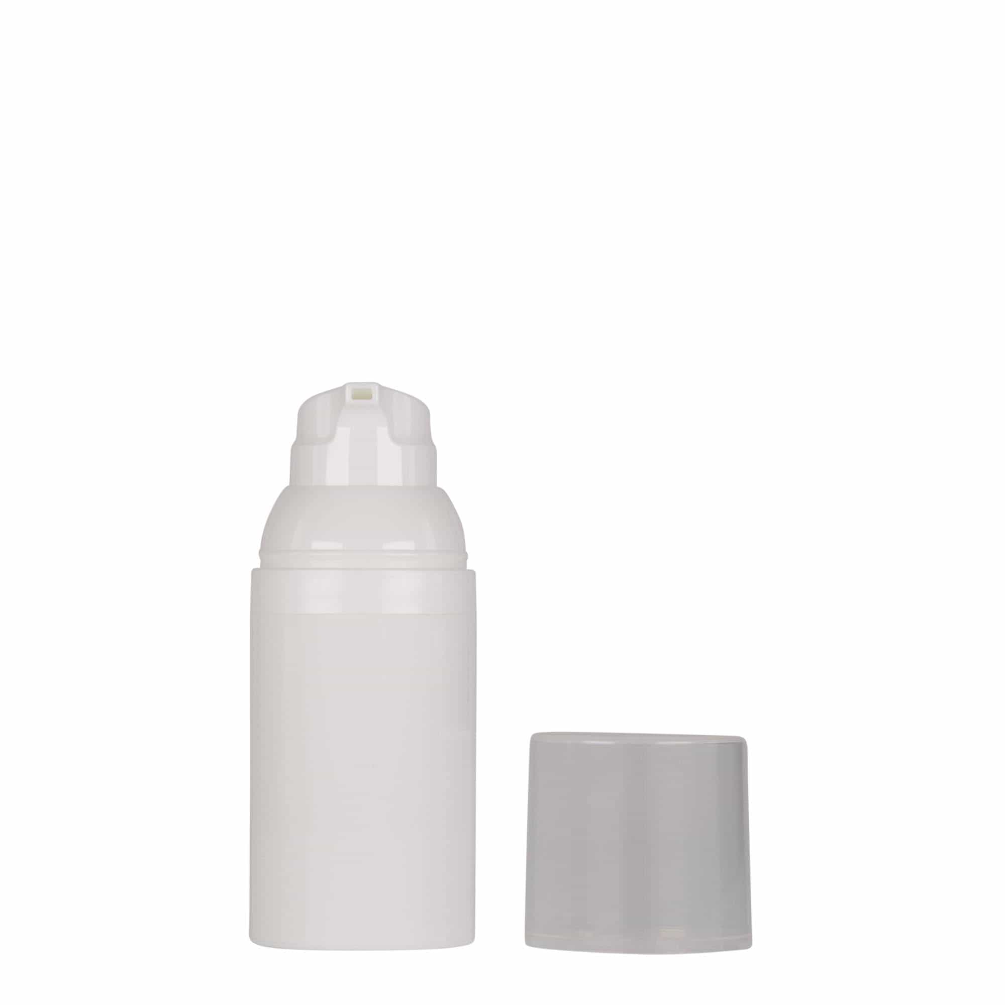 Flacon airless 30 ml 'Mezzo', plastique PP, blanc