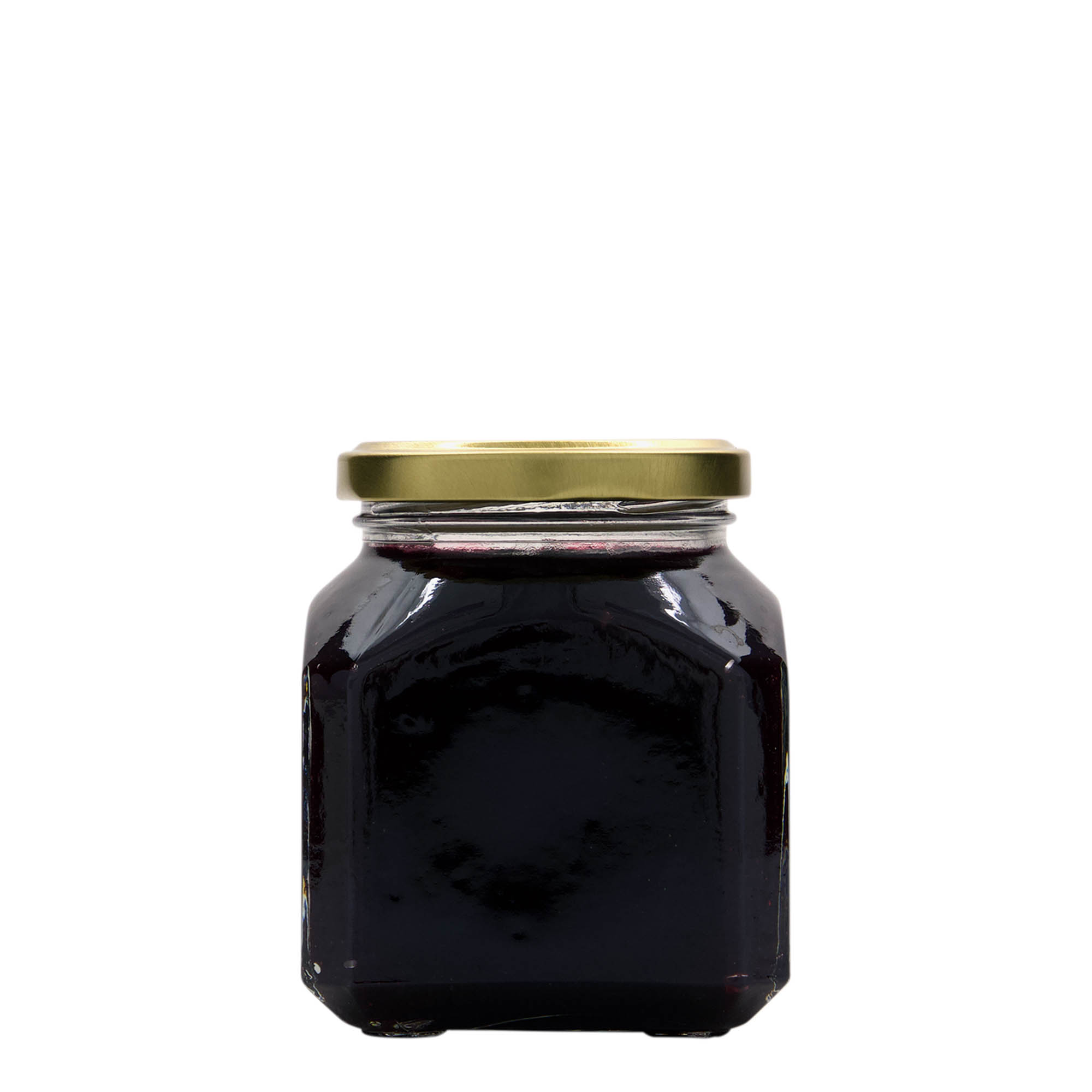 314 ml Verre carré 'Milan', ouverture : Twist-Off (TO 63)