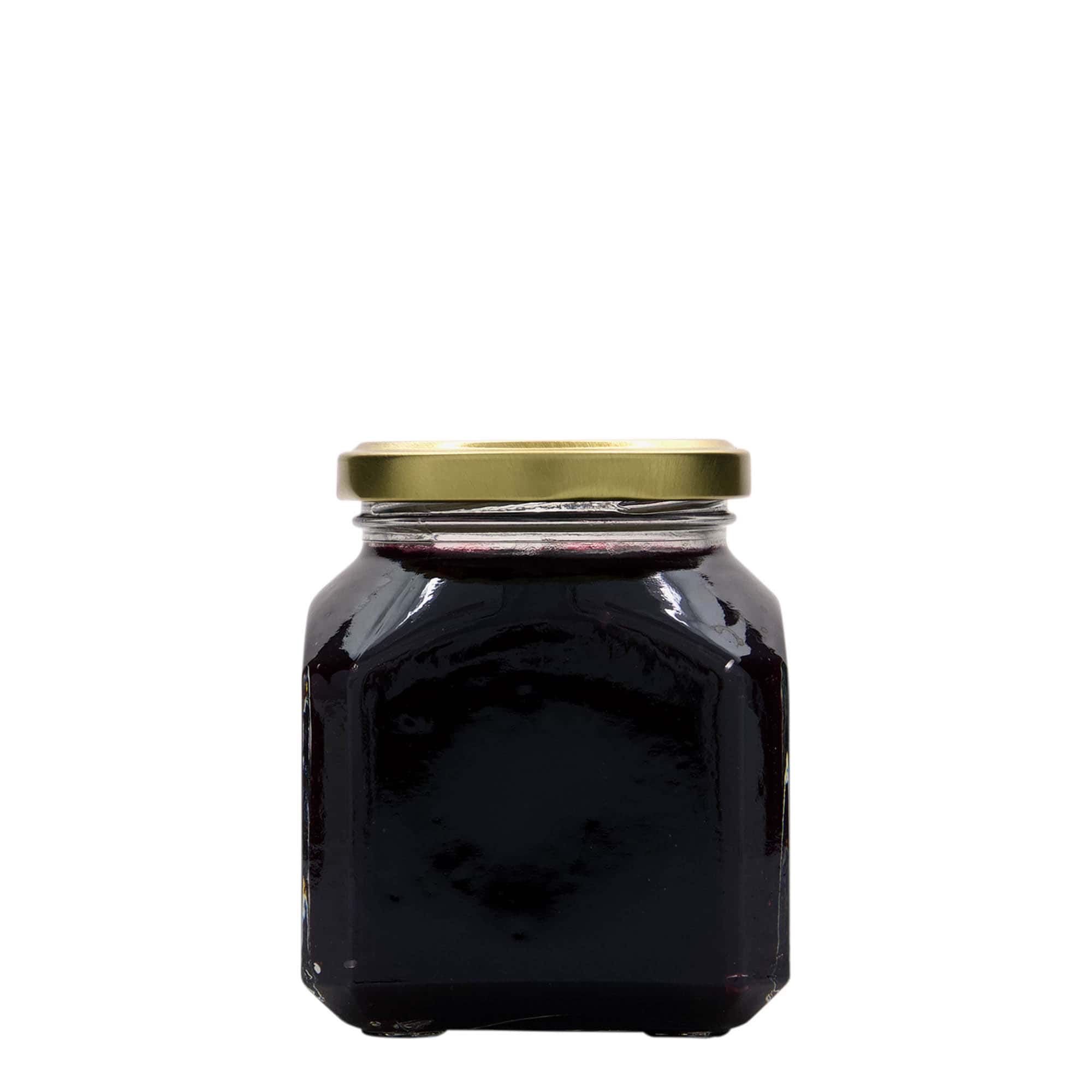 314 ml Verre carré 'Milan', ouverture : Twist-Off (TO 63)