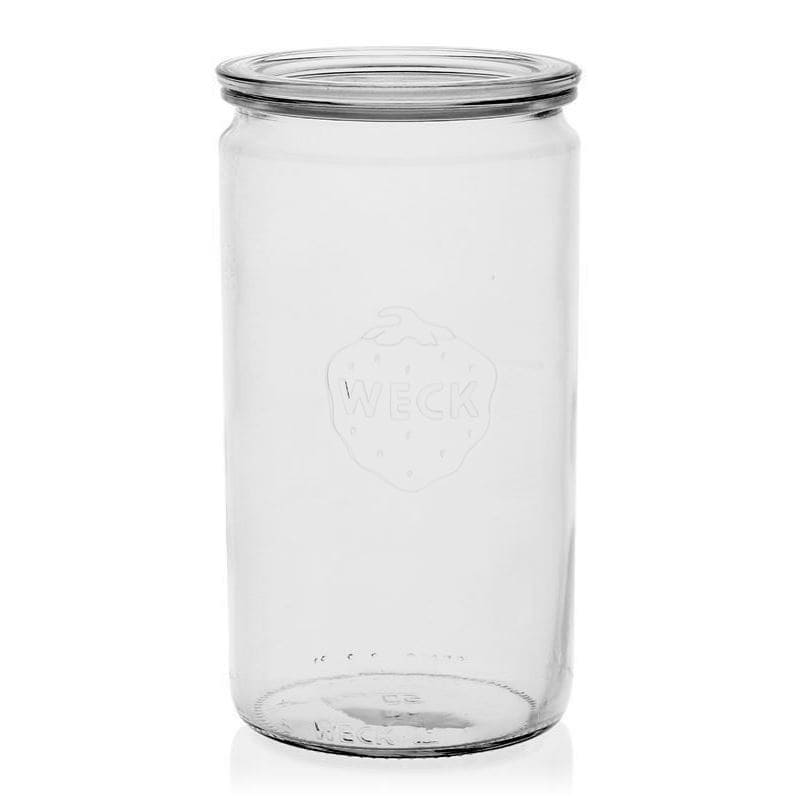 Bocal WECK cylindrique 1 575 ml, bouchage: bords arrondis